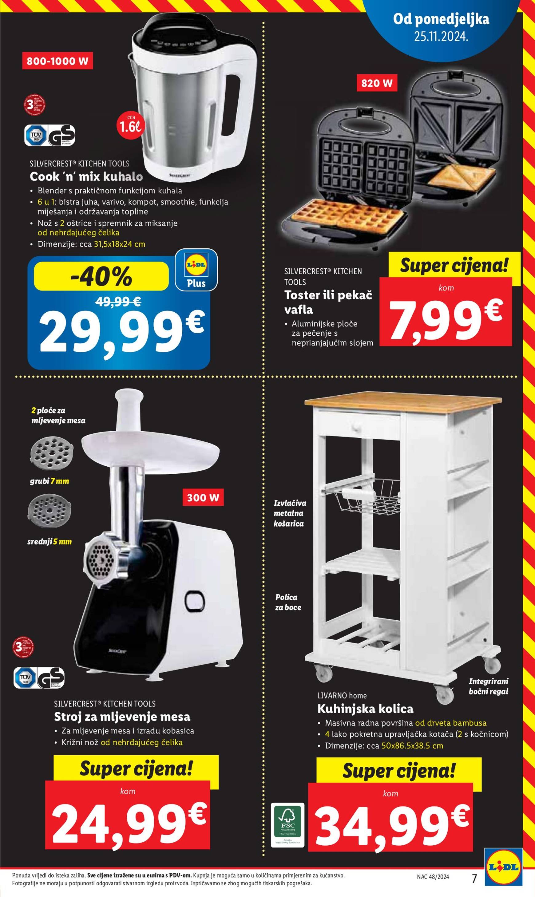 lidl - Lidl - Snižendan katalog vrijedi od 25.11. do 01.12. - page: 7