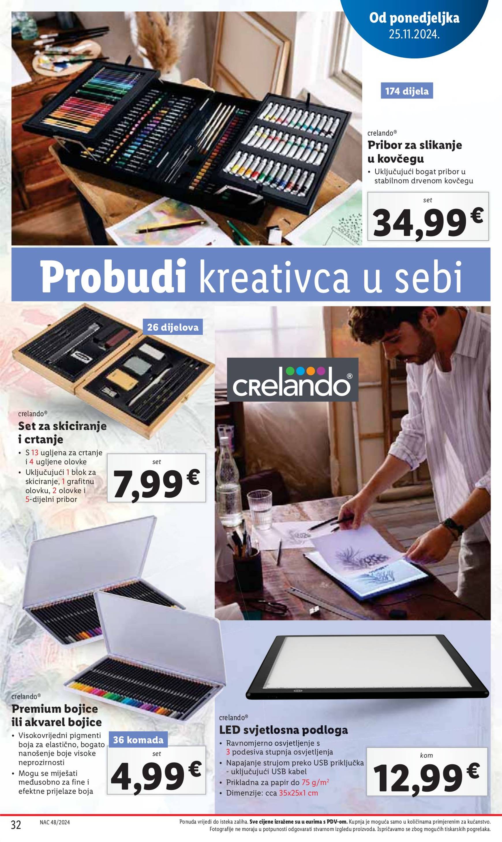 lidl - Lidl - Snižendan katalog vrijedi od 25.11. do 01.12. - page: 32