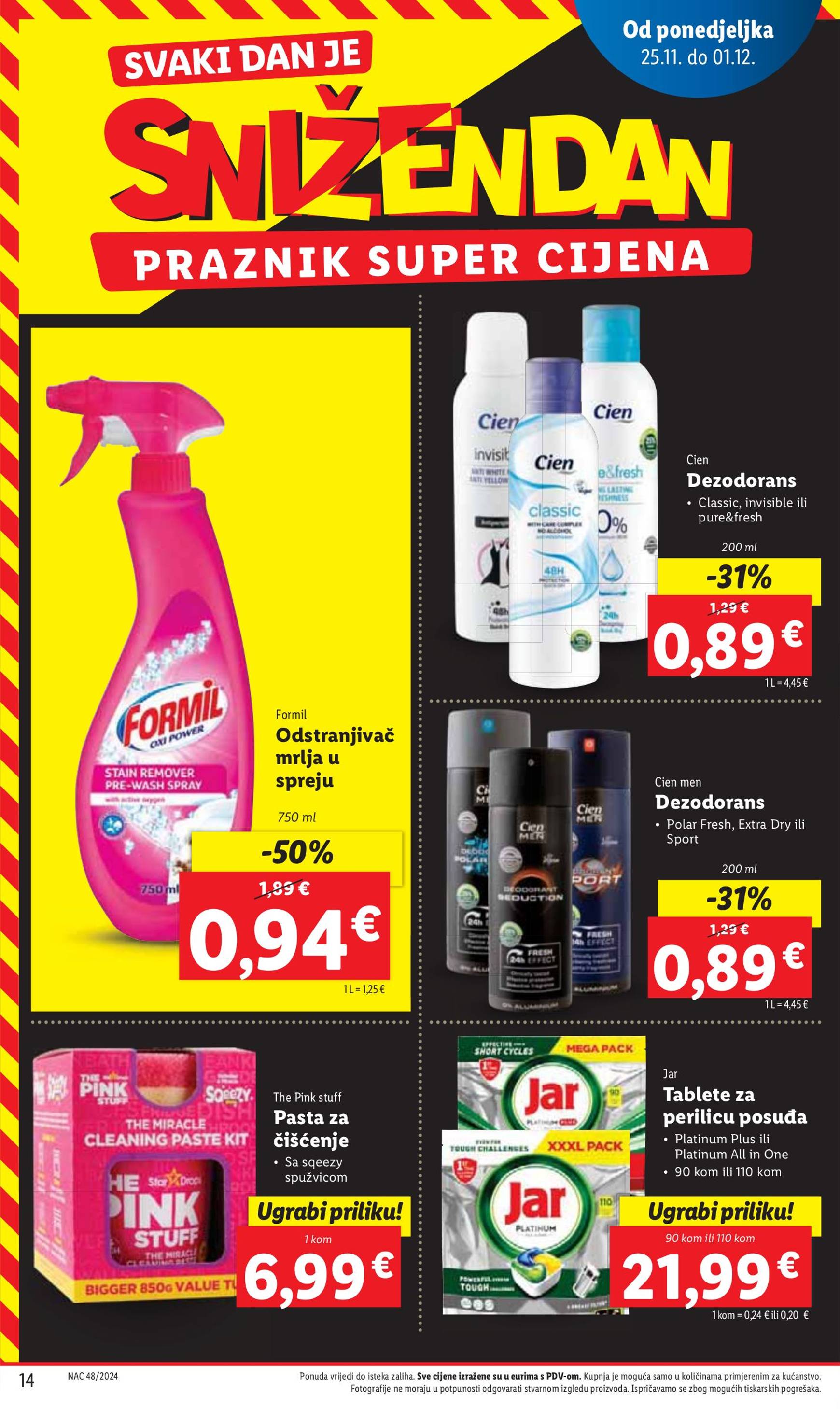 lidl - Lidl - Snižendan katalog vrijedi od 25.11. do 01.12. - page: 14