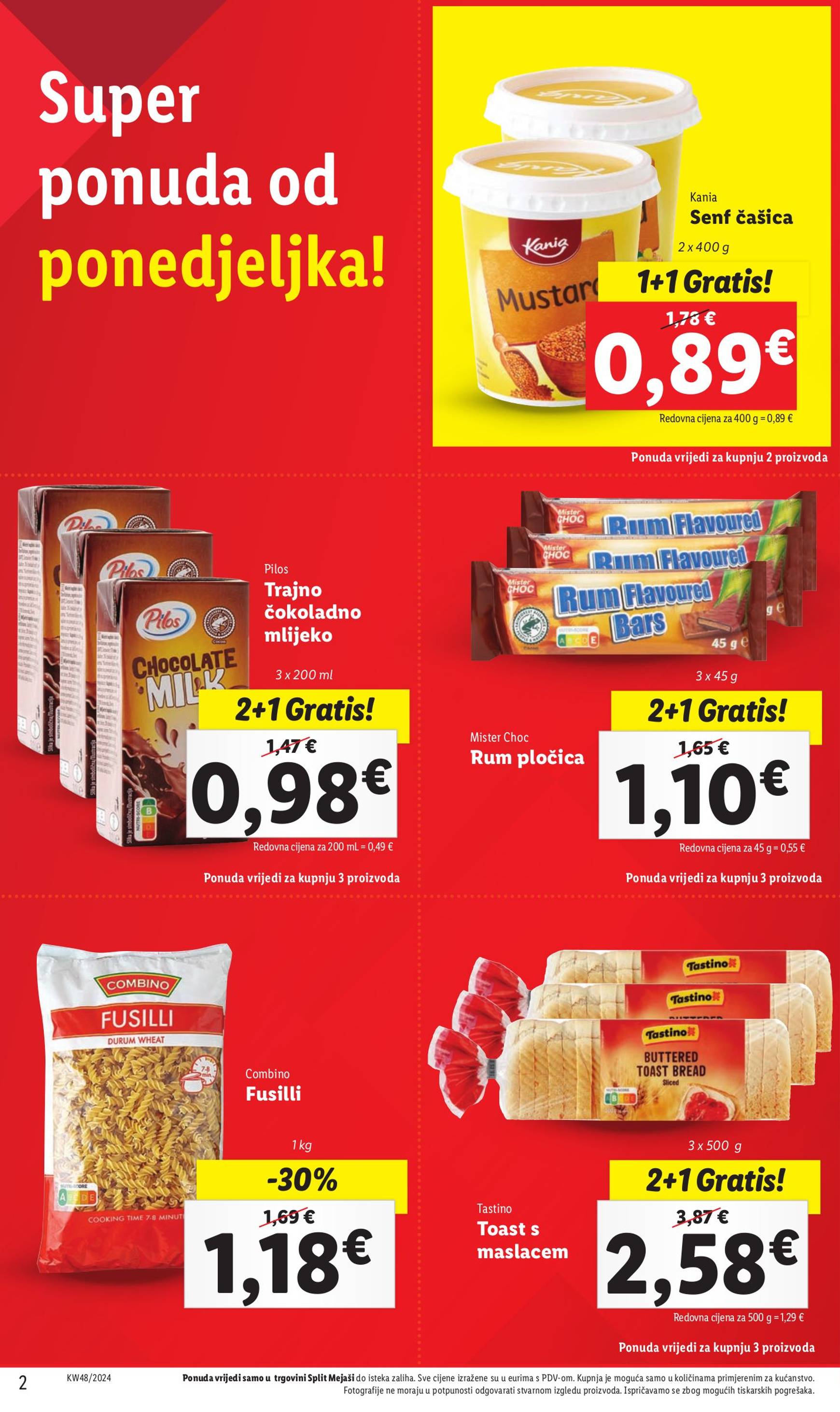 lidl - Lidl - Split katalog vrijedi od 25.11. do 30.11. - page: 2