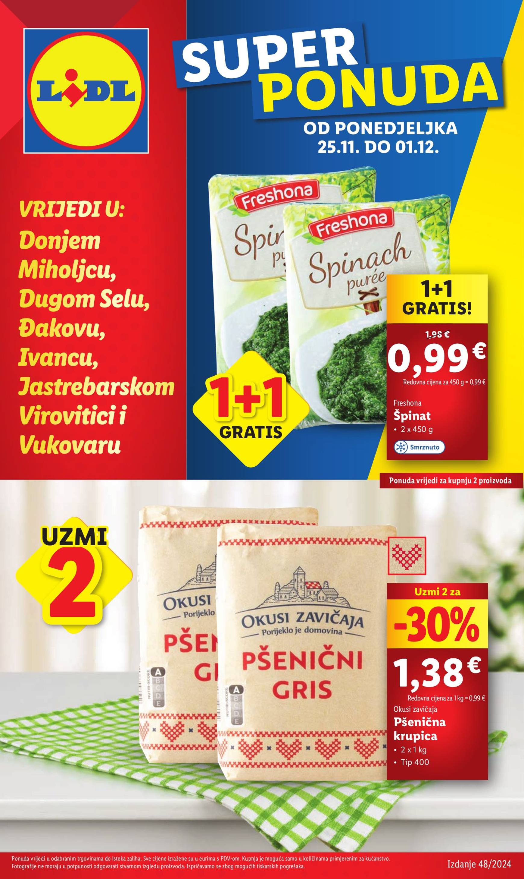 lidl - Lidl - Super Ponuda katalog vrijedi od 25.11. do 01.12.