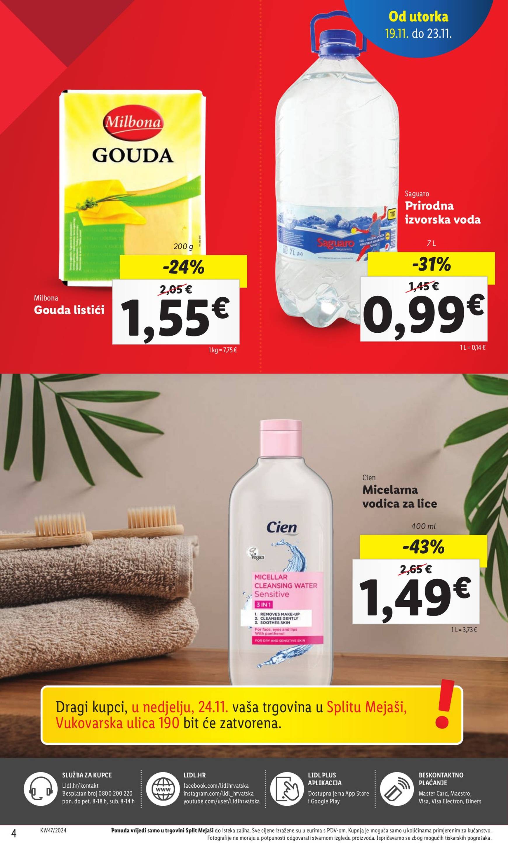 lidl - Lidl - Split katalog vrijedi od 19.11. do 23.11. - page: 4