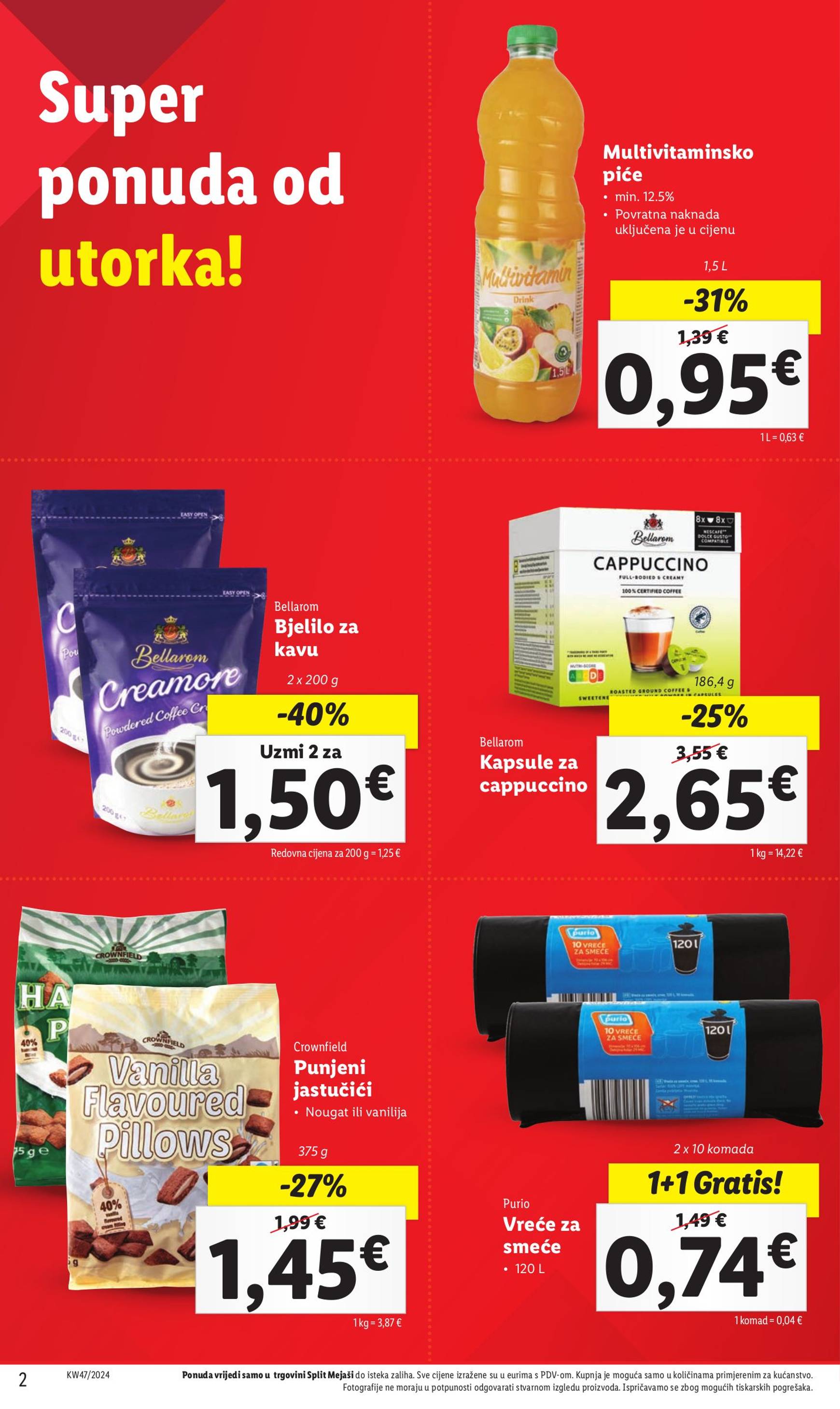 lidl - Lidl - Split katalog vrijedi od 19.11. do 23.11. - page: 2