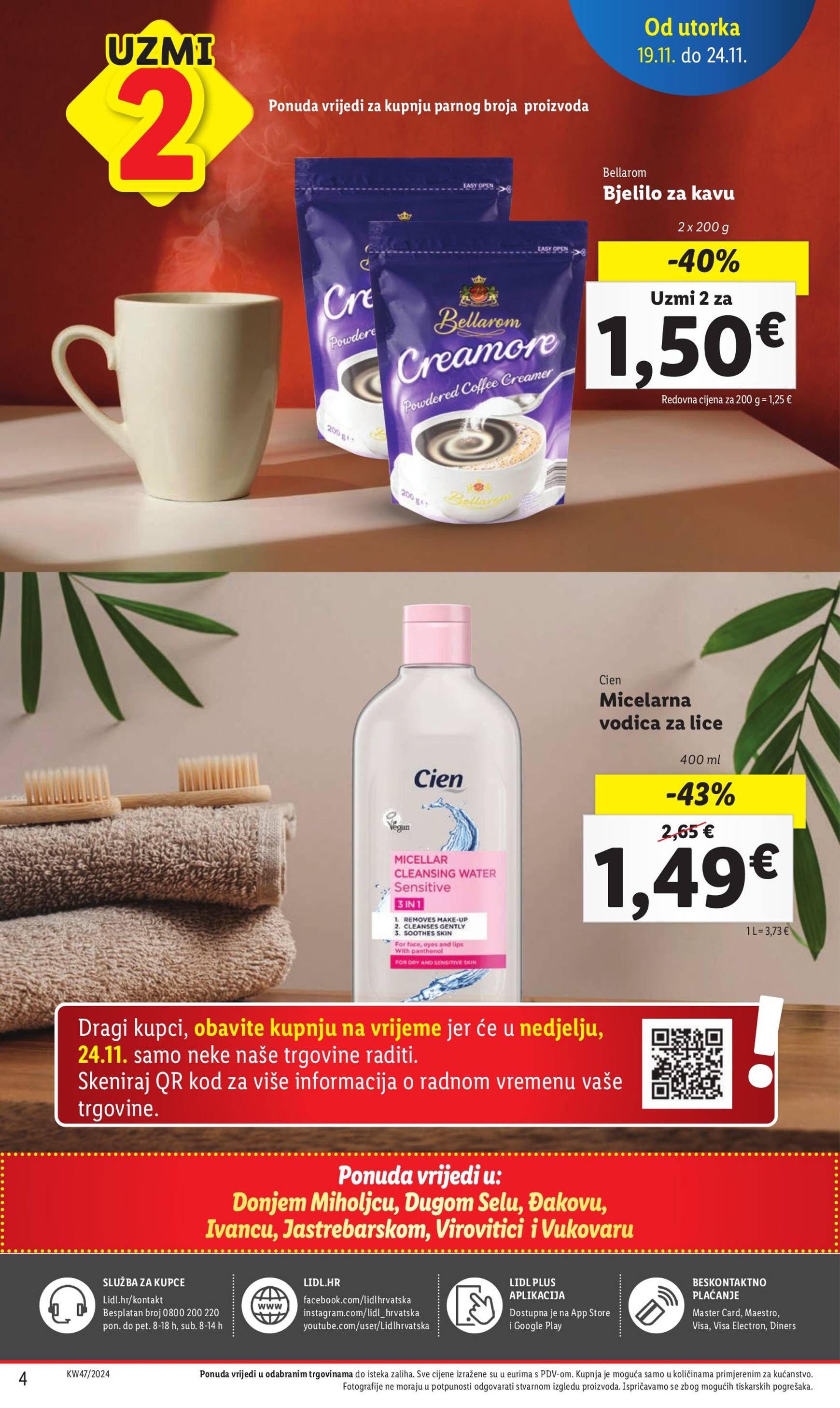 lidl - Lidl - Super Ponuda katalog vrijedi od 19.11. do 24.11. - page: 4