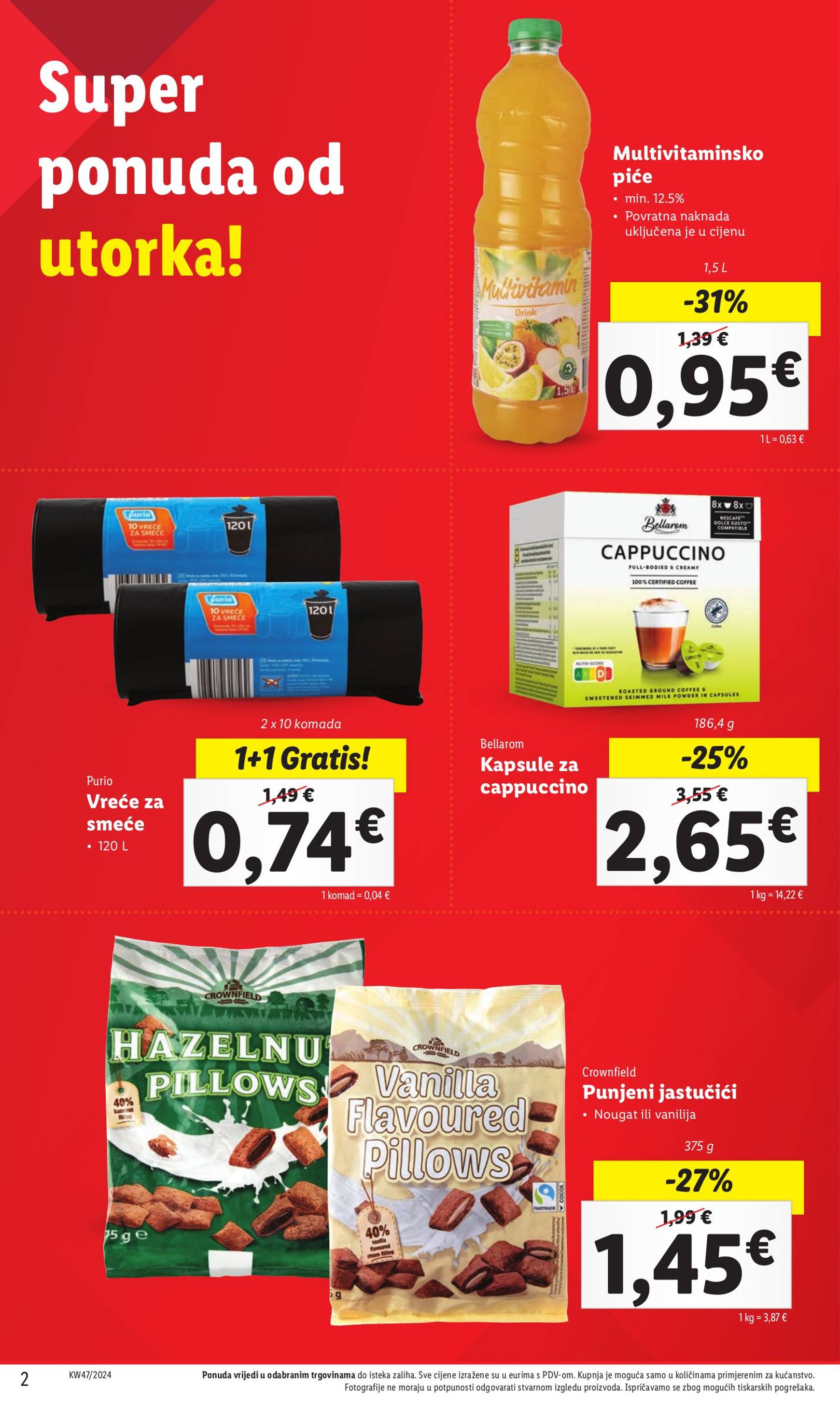 lidl - Lidl - Super Ponuda katalog vrijedi od 19.11. do 24.11. - page: 2