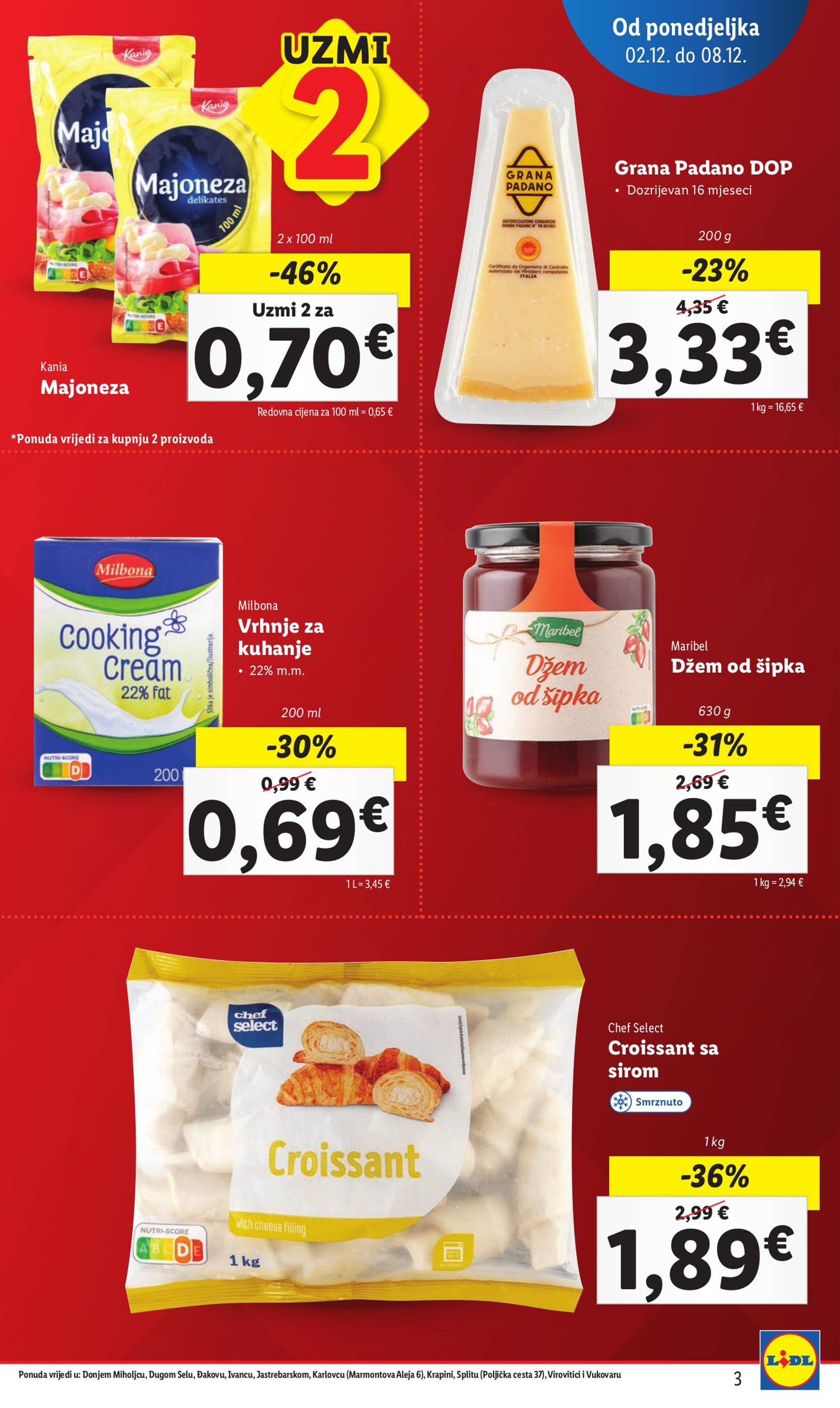 lidl - Lidl - Super ponuda katalog vrijedi od 02.12. do 08.12. - page: 3