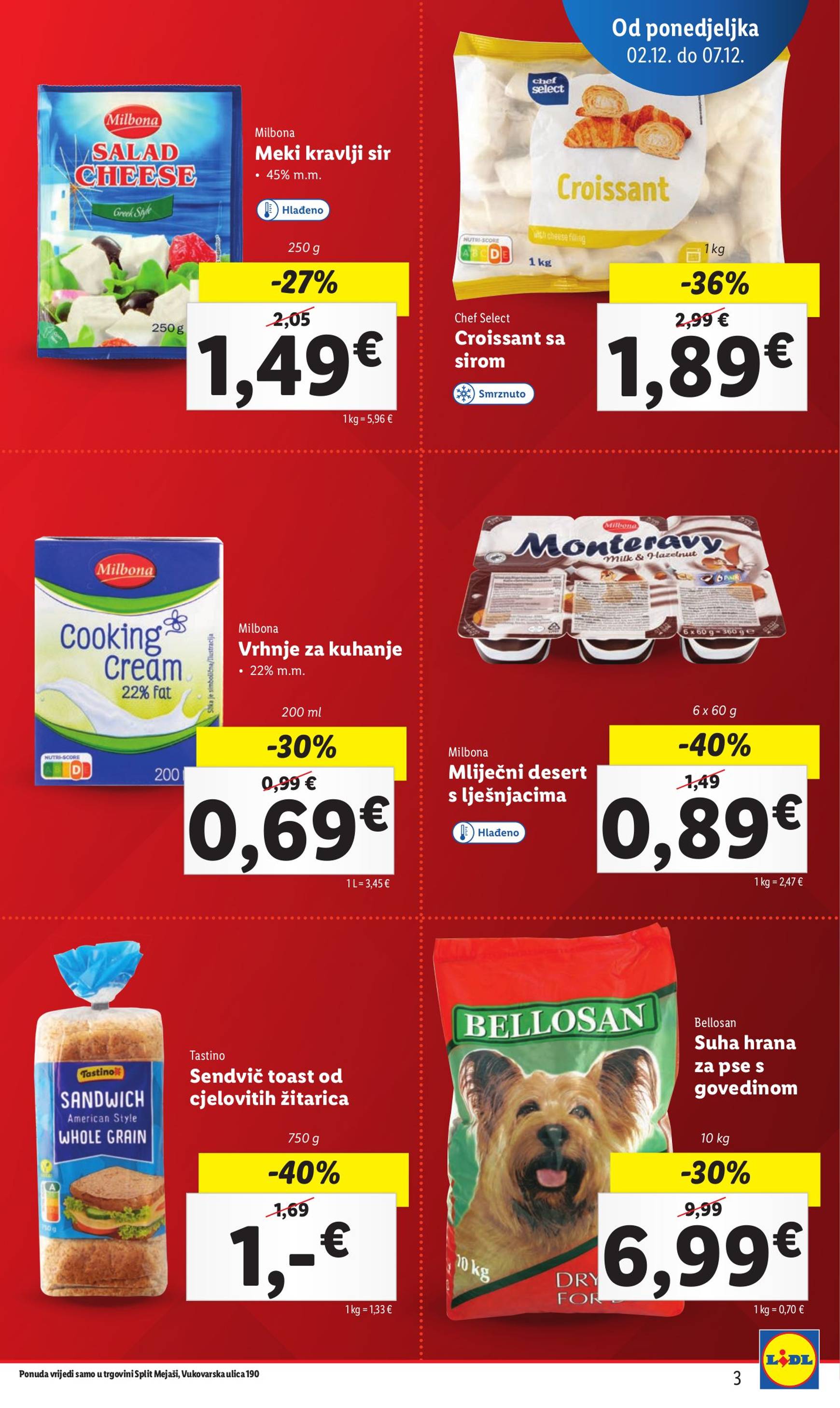 lidl - Lidl - Split katalog vrijedi od 02.12. do 07.12. - page: 3