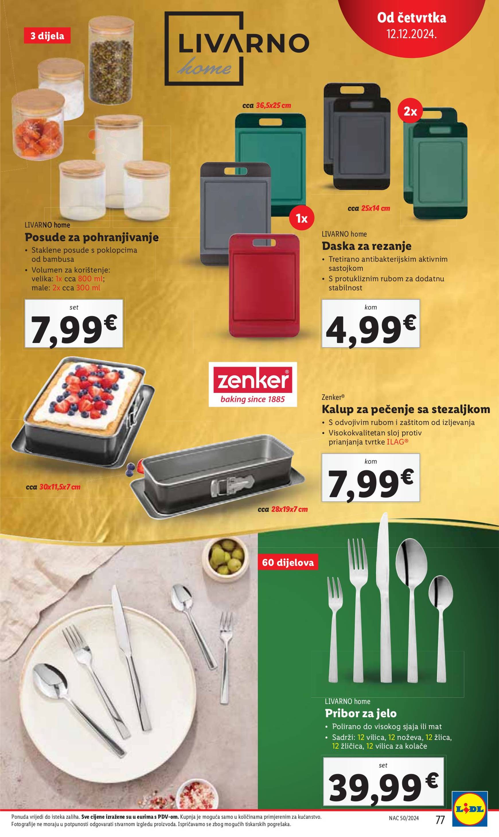 lidl - Lidl katalog vrijedi od 09.12. do 15.12. - page: 77