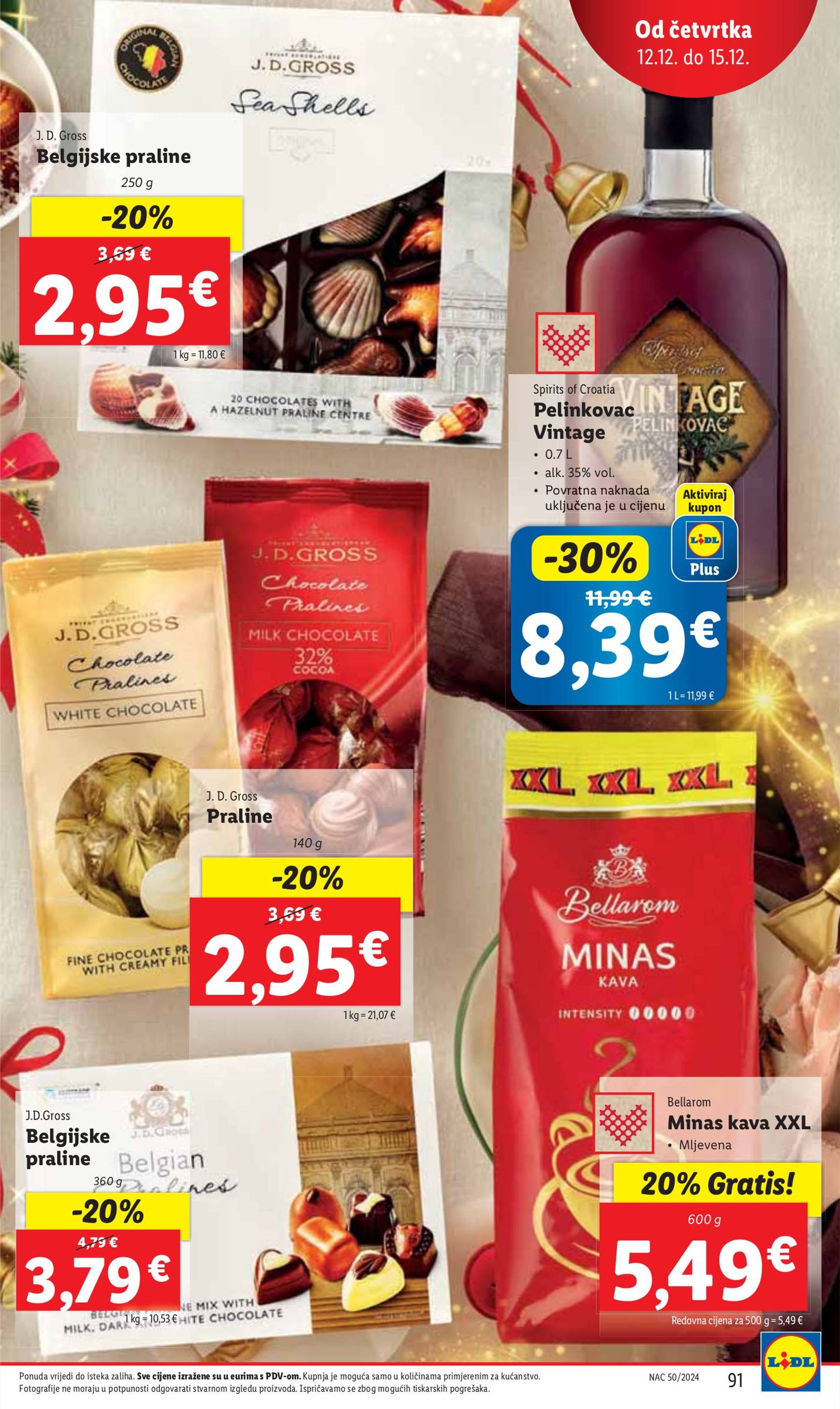 lidl - Lidl katalog vrijedi od 09.12. do 15.12. - page: 91