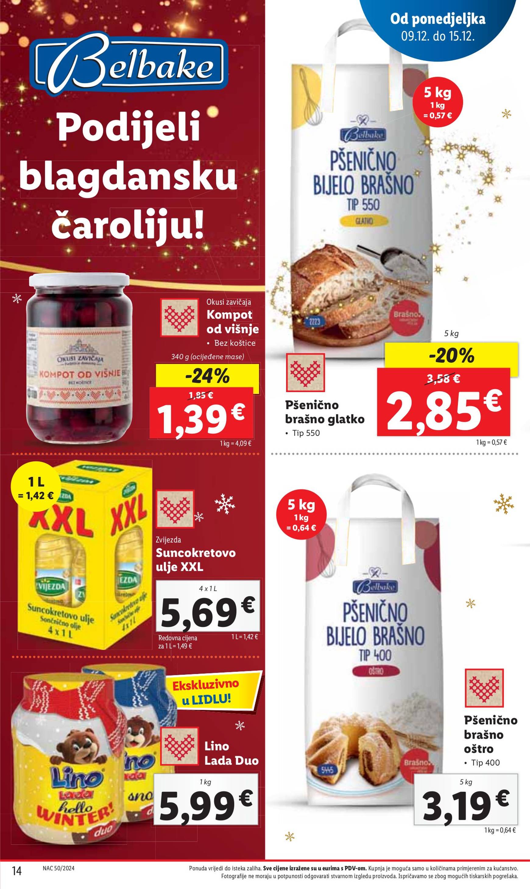 lidl - Lidl katalog vrijedi od 09.12. do 15.12. - page: 14