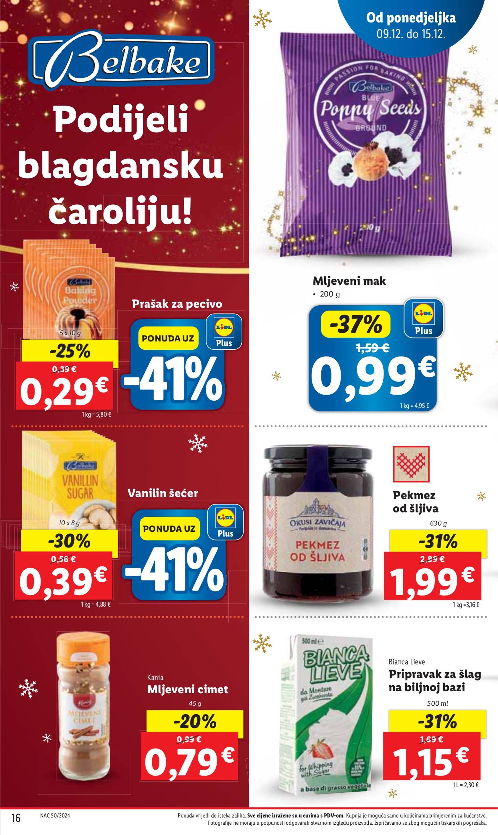 lidl - Lidl katalog vrijedi od 09.12. do 15.12. - page: 16