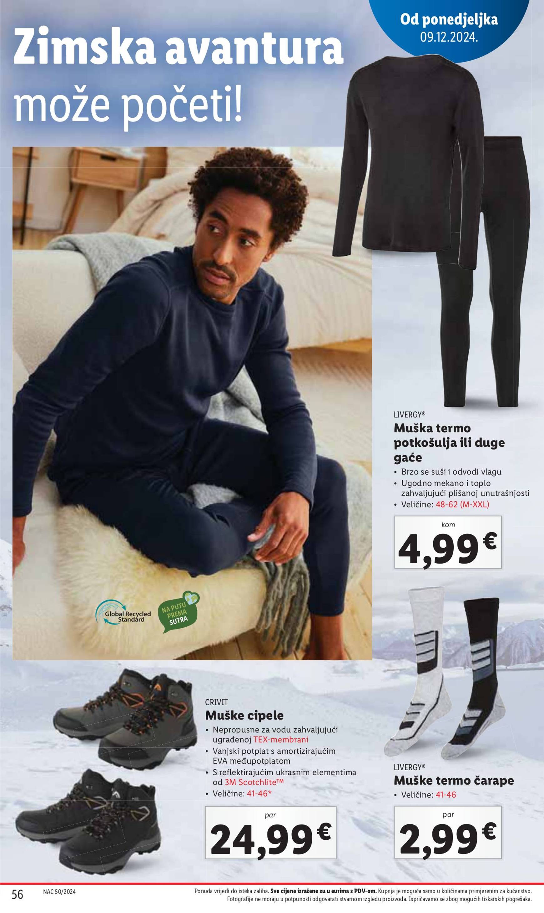 lidl - Lidl katalog vrijedi od 09.12. do 15.12. - page: 56