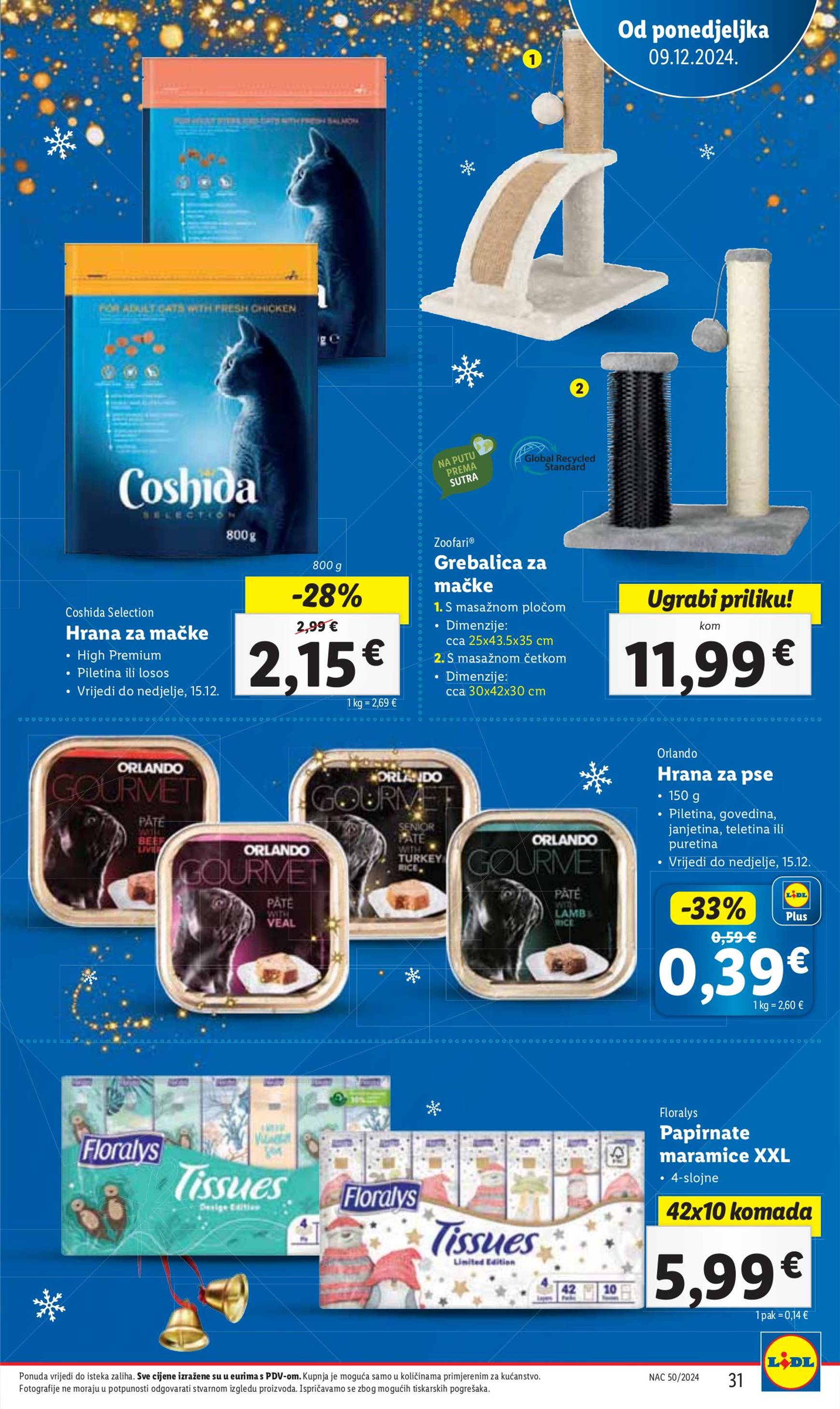 lidl - Lidl katalog vrijedi od 09.12. do 15.12. - page: 31