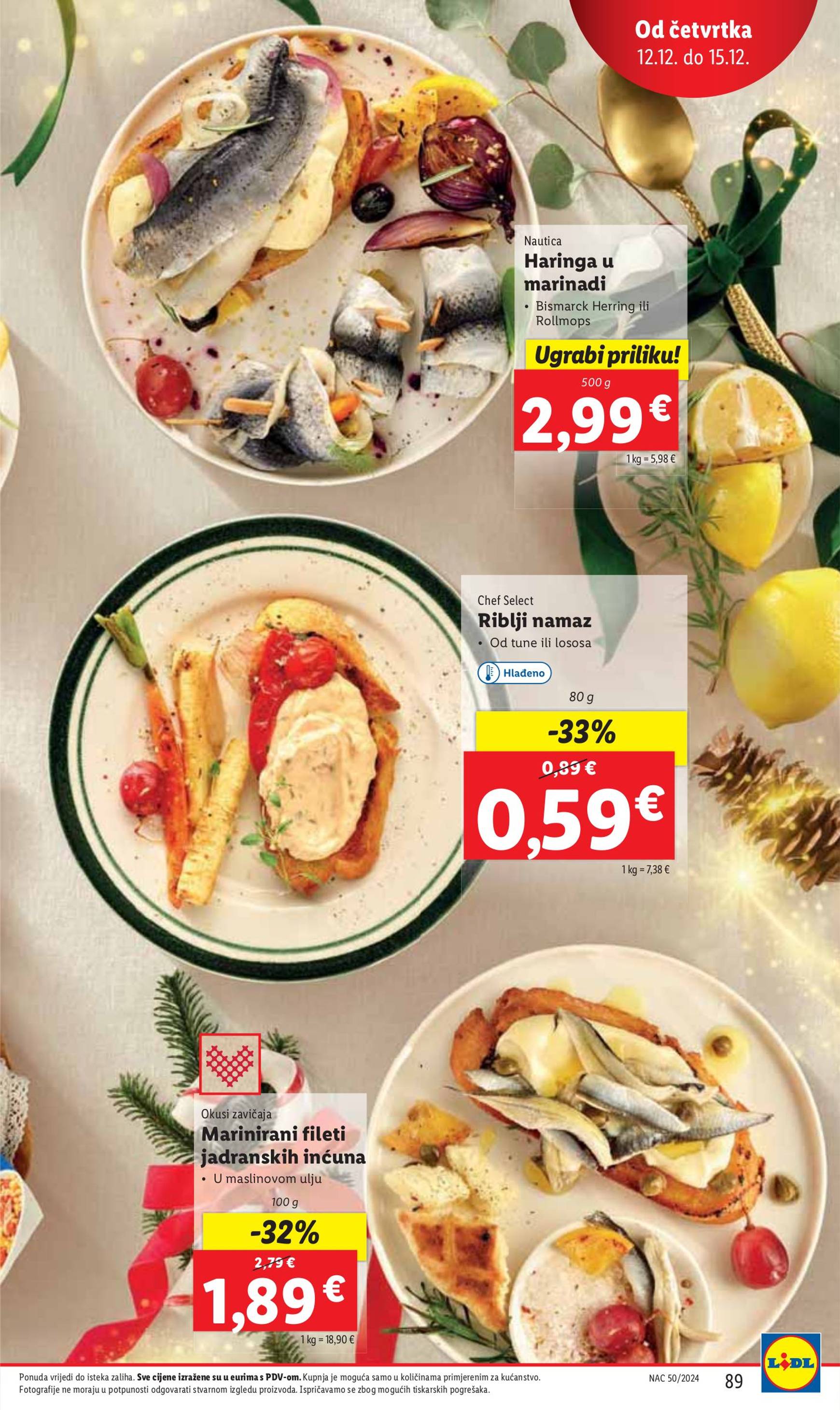 lidl - Lidl katalog vrijedi od 09.12. do 15.12. - page: 89