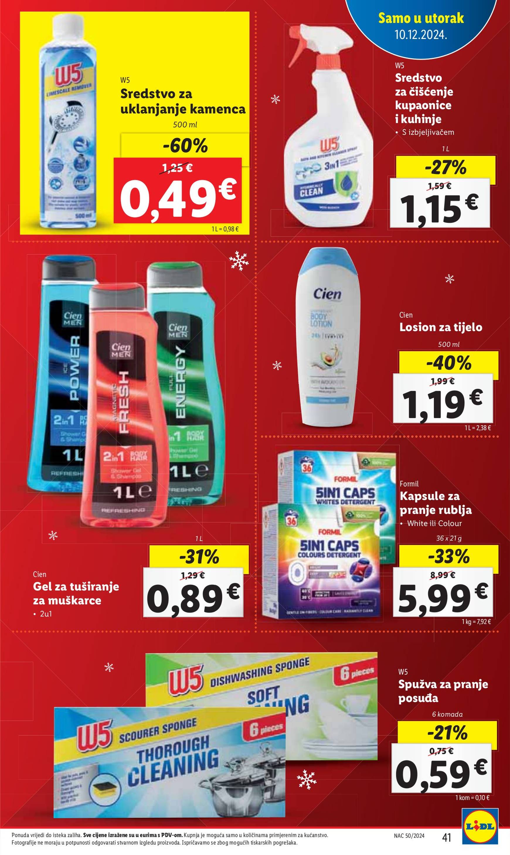 lidl - Lidl katalog vrijedi od 09.12. do 15.12. - page: 41