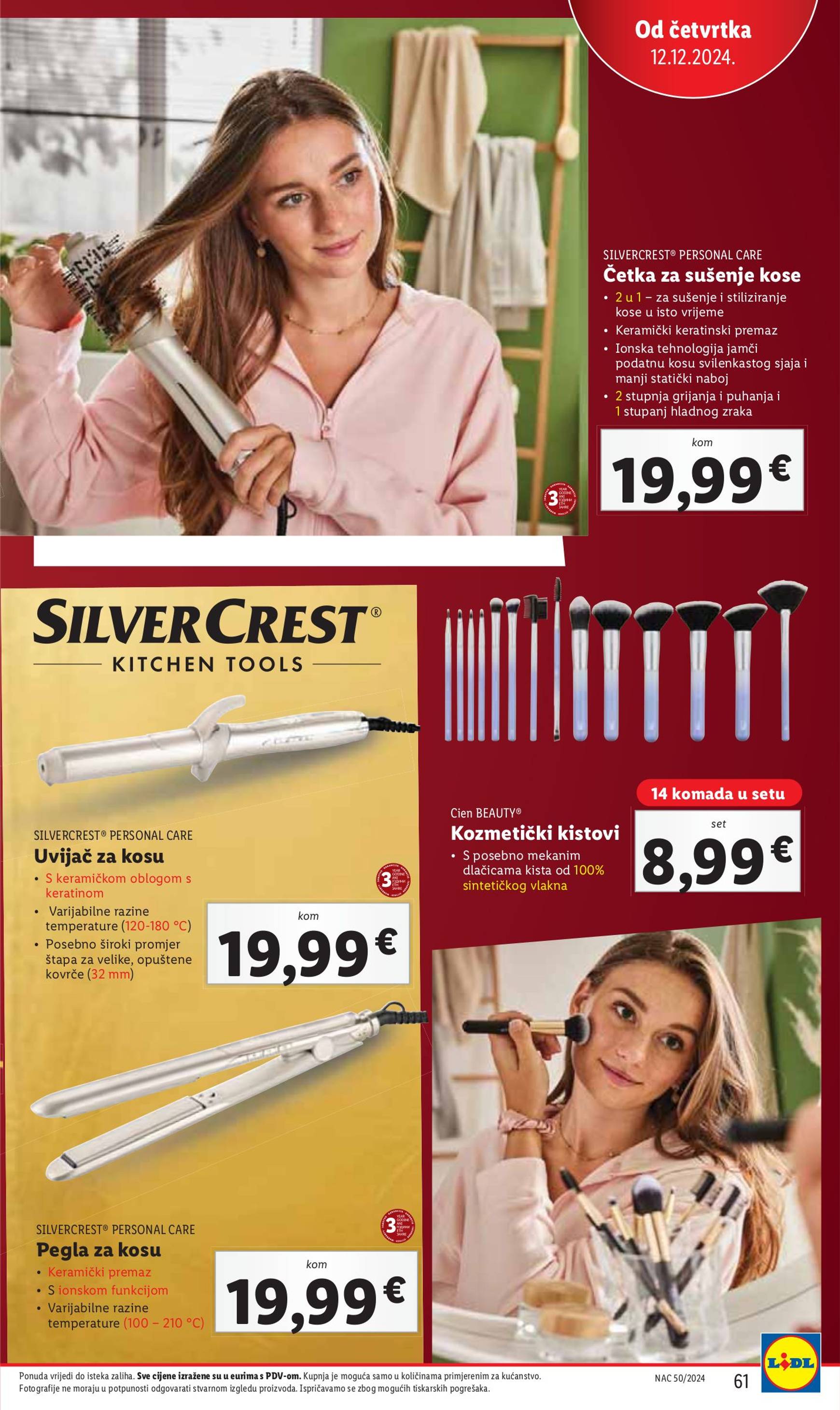 lidl - Lidl katalog vrijedi od 09.12. do 15.12. - page: 61