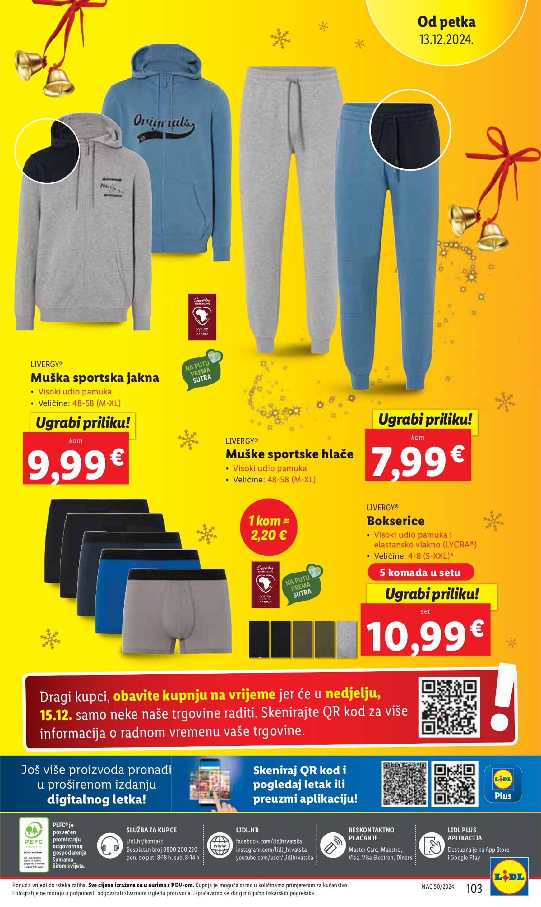 lidl - Lidl katalog vrijedi od 09.12. do 15.12. - page: 103