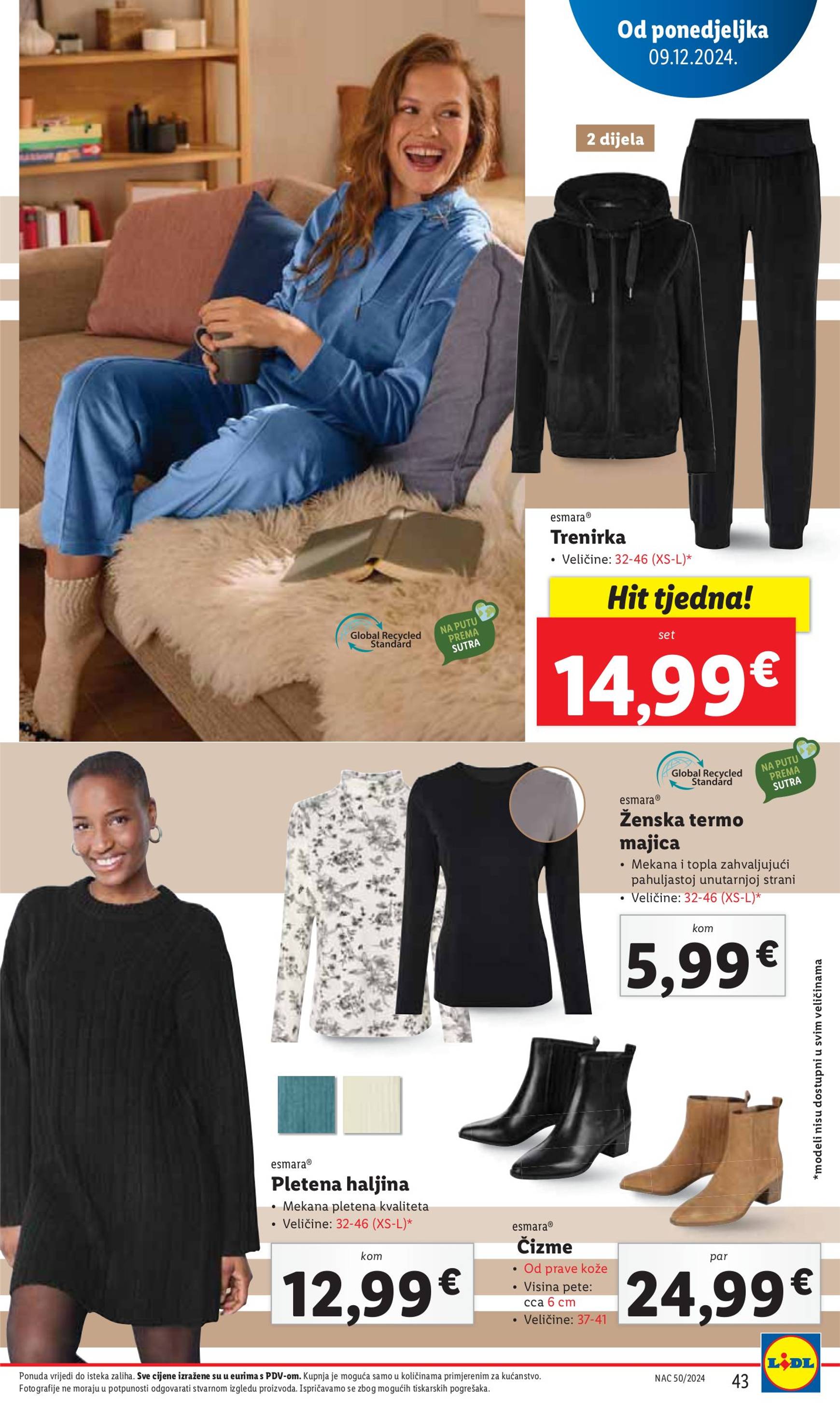 lidl - Lidl katalog vrijedi od 09.12. do 15.12. - page: 43