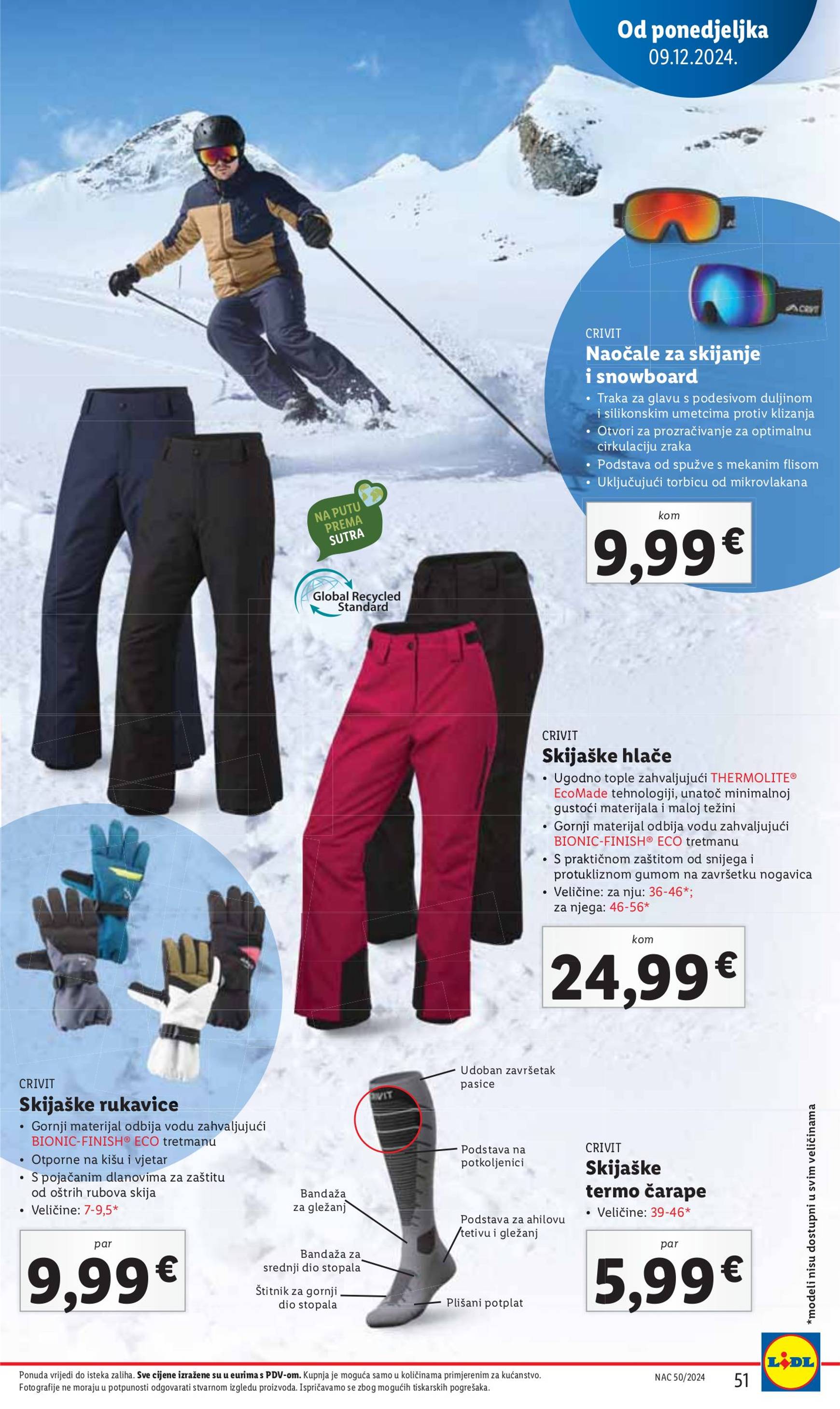 lidl - Lidl katalog vrijedi od 09.12. do 15.12. - page: 51