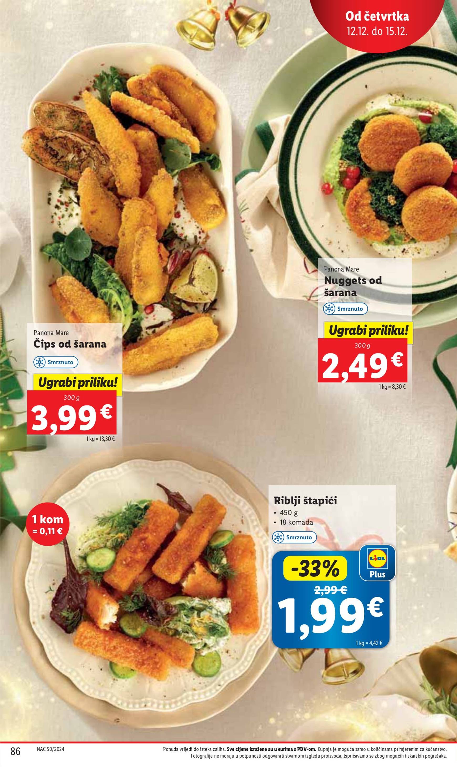 lidl - Lidl katalog vrijedi od 09.12. do 15.12. - page: 86