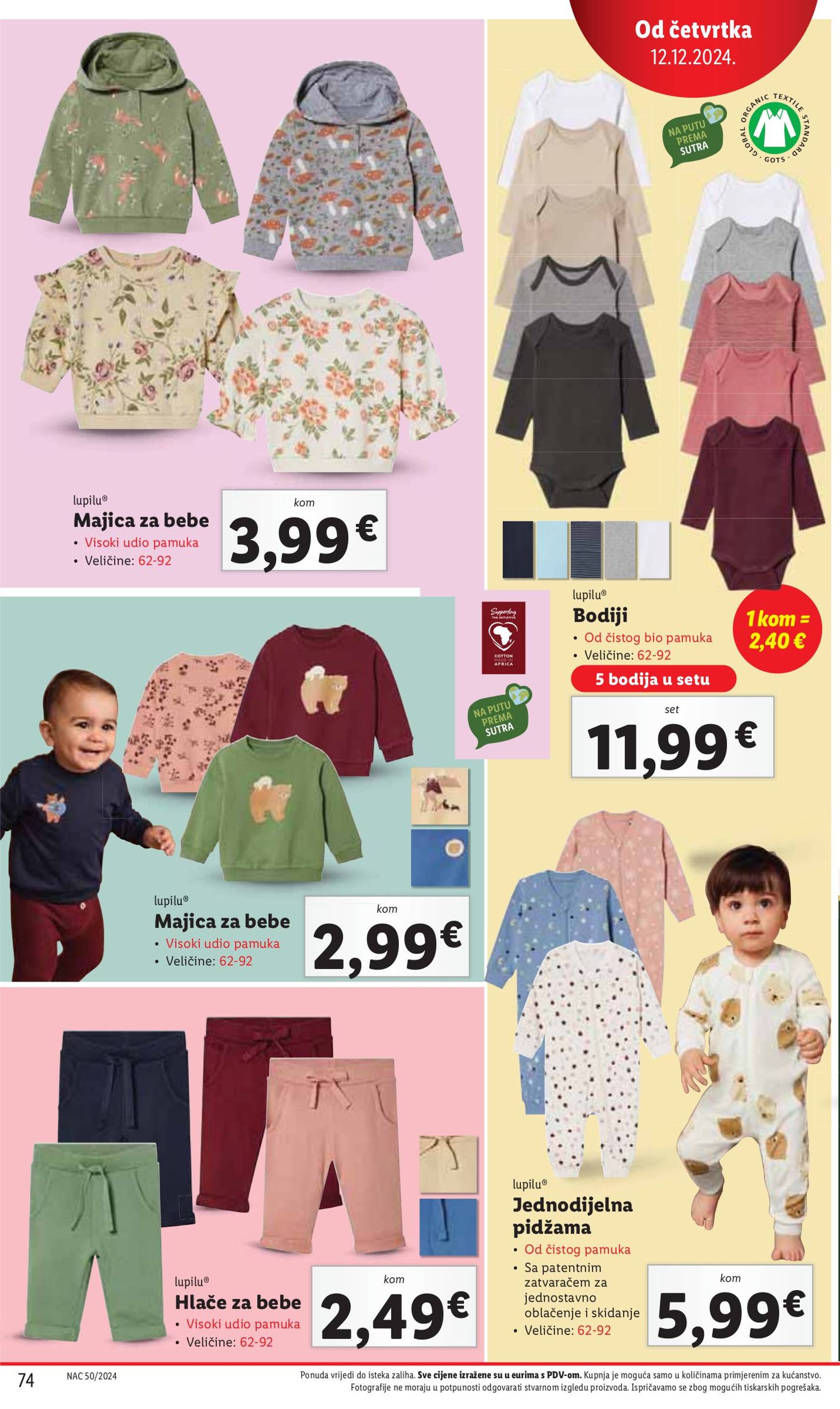 lidl - Lidl katalog vrijedi od 09.12. do 15.12. - page: 74