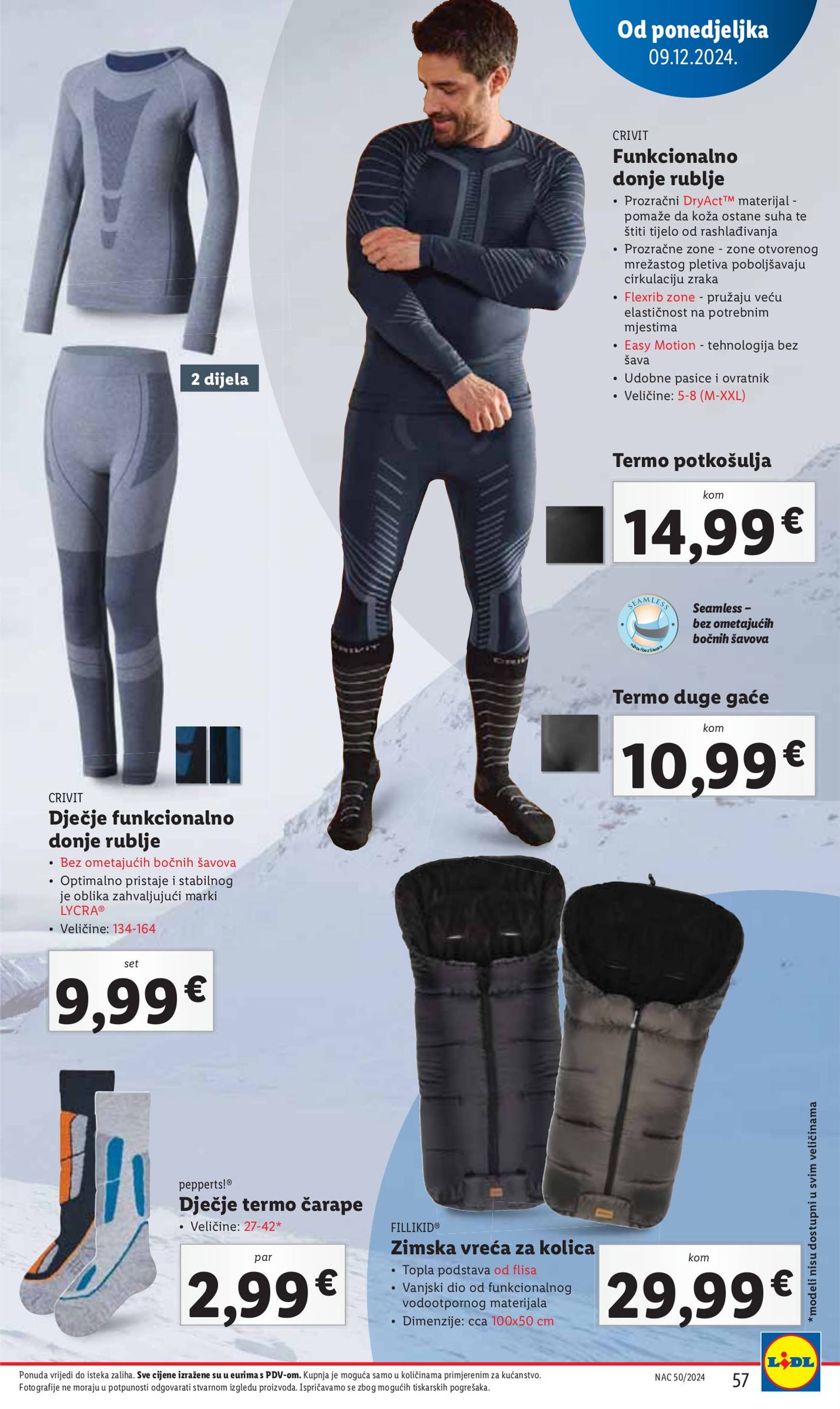 lidl - Lidl katalog vrijedi od 09.12. do 15.12. - page: 57