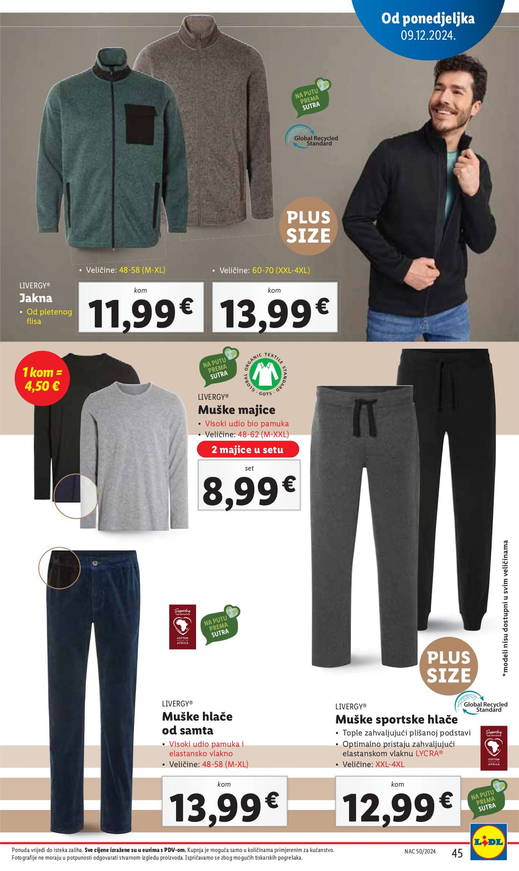 lidl - Lidl katalog vrijedi od 09.12. do 15.12. - page: 45