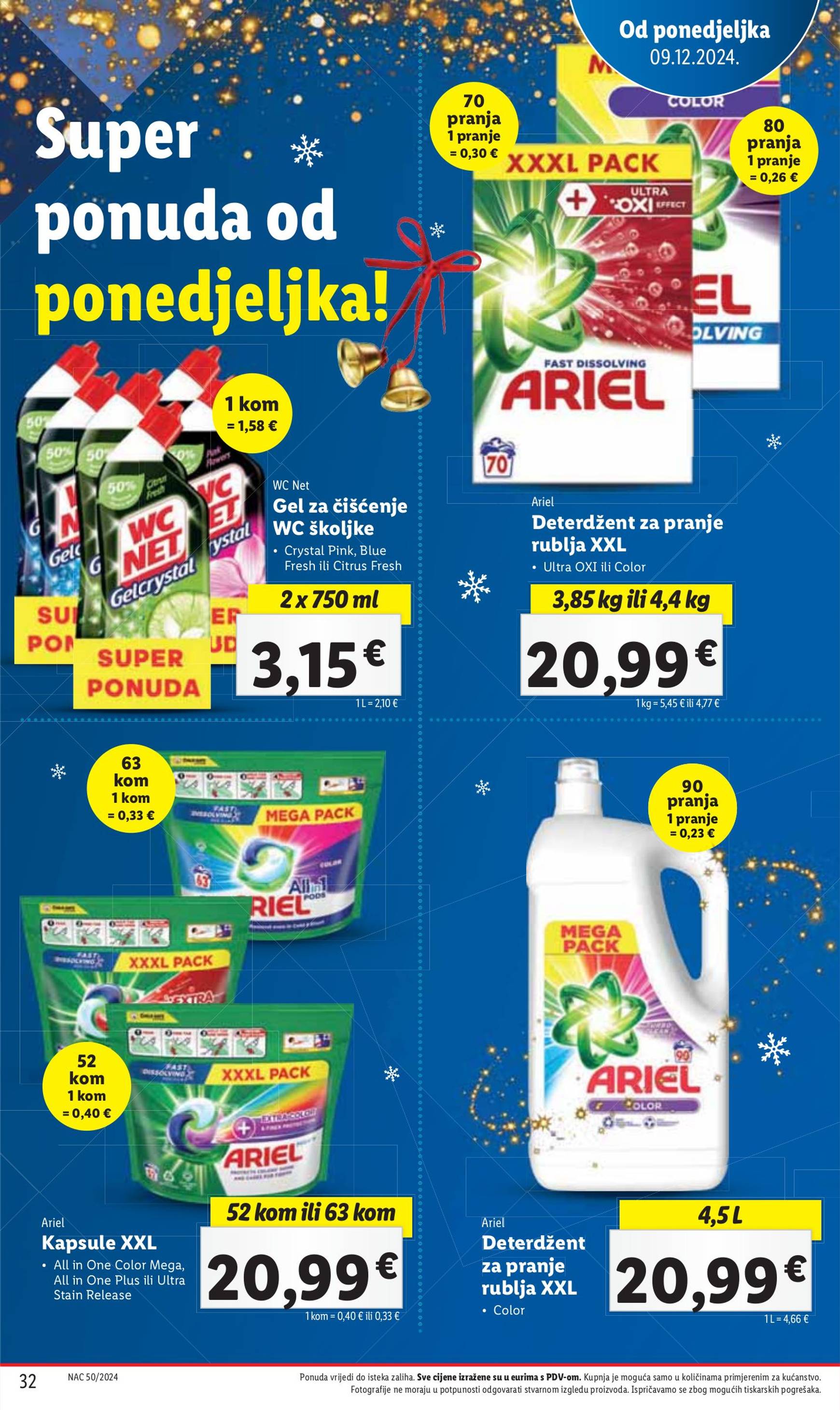 lidl - Lidl katalog vrijedi od 09.12. do 15.12. - page: 32