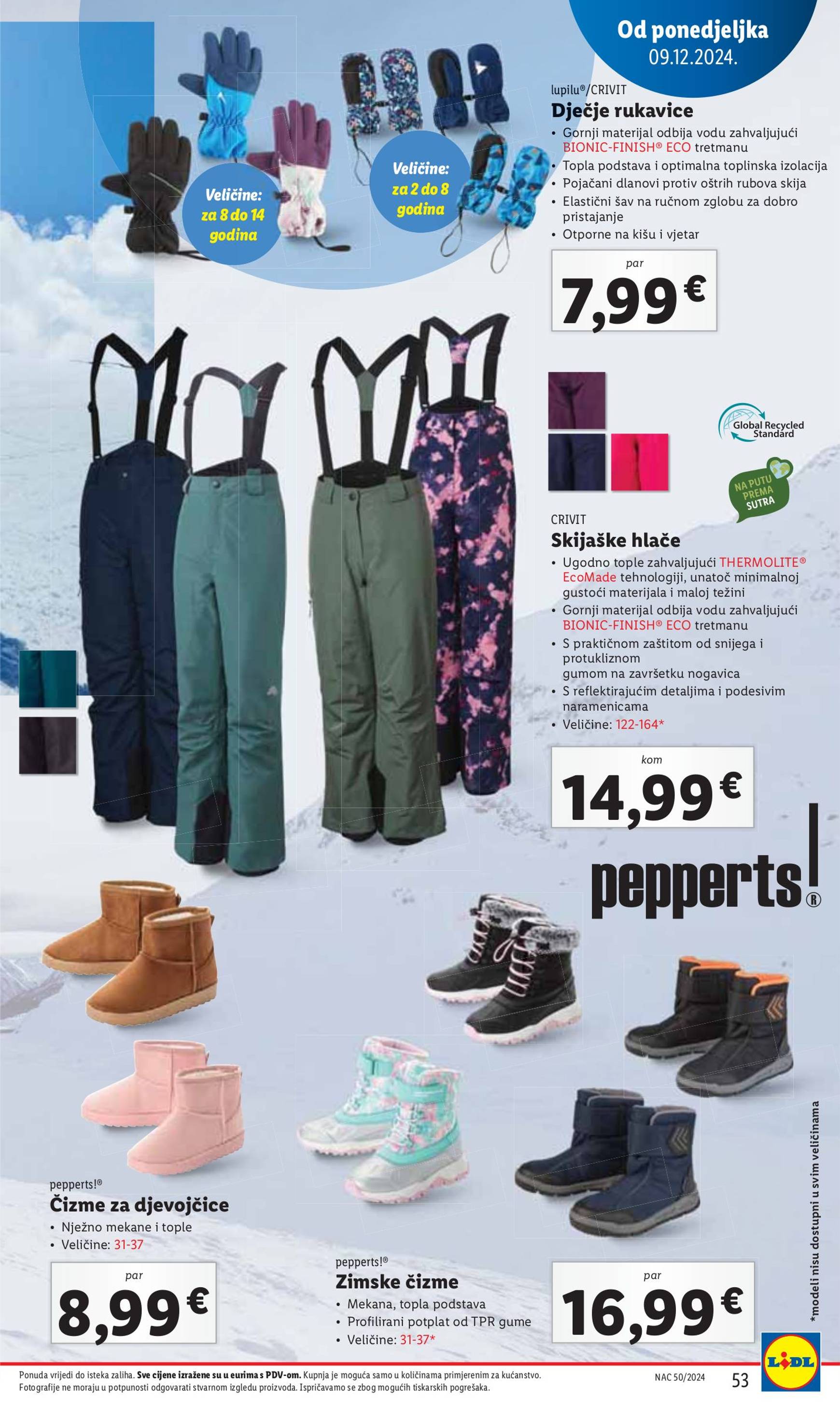 lidl - Lidl katalog vrijedi od 09.12. do 15.12. - page: 53