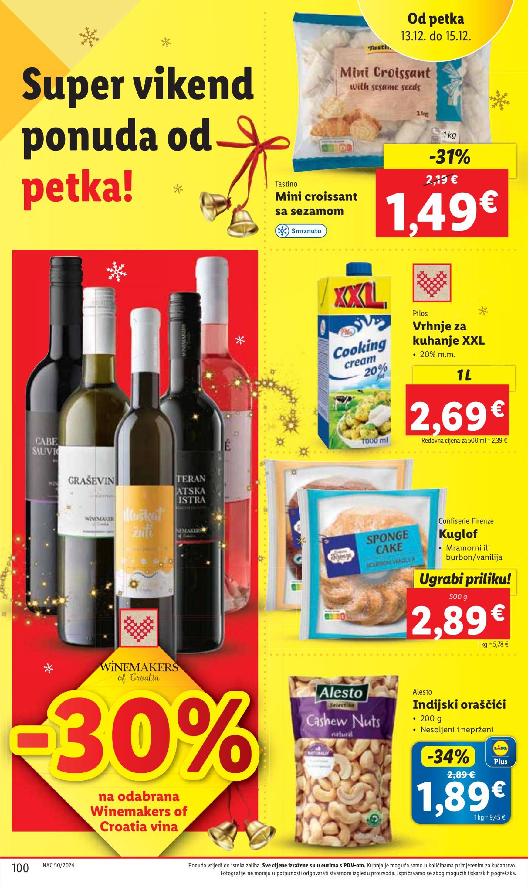 lidl - Lidl katalog vrijedi od 09.12. do 15.12. - page: 100