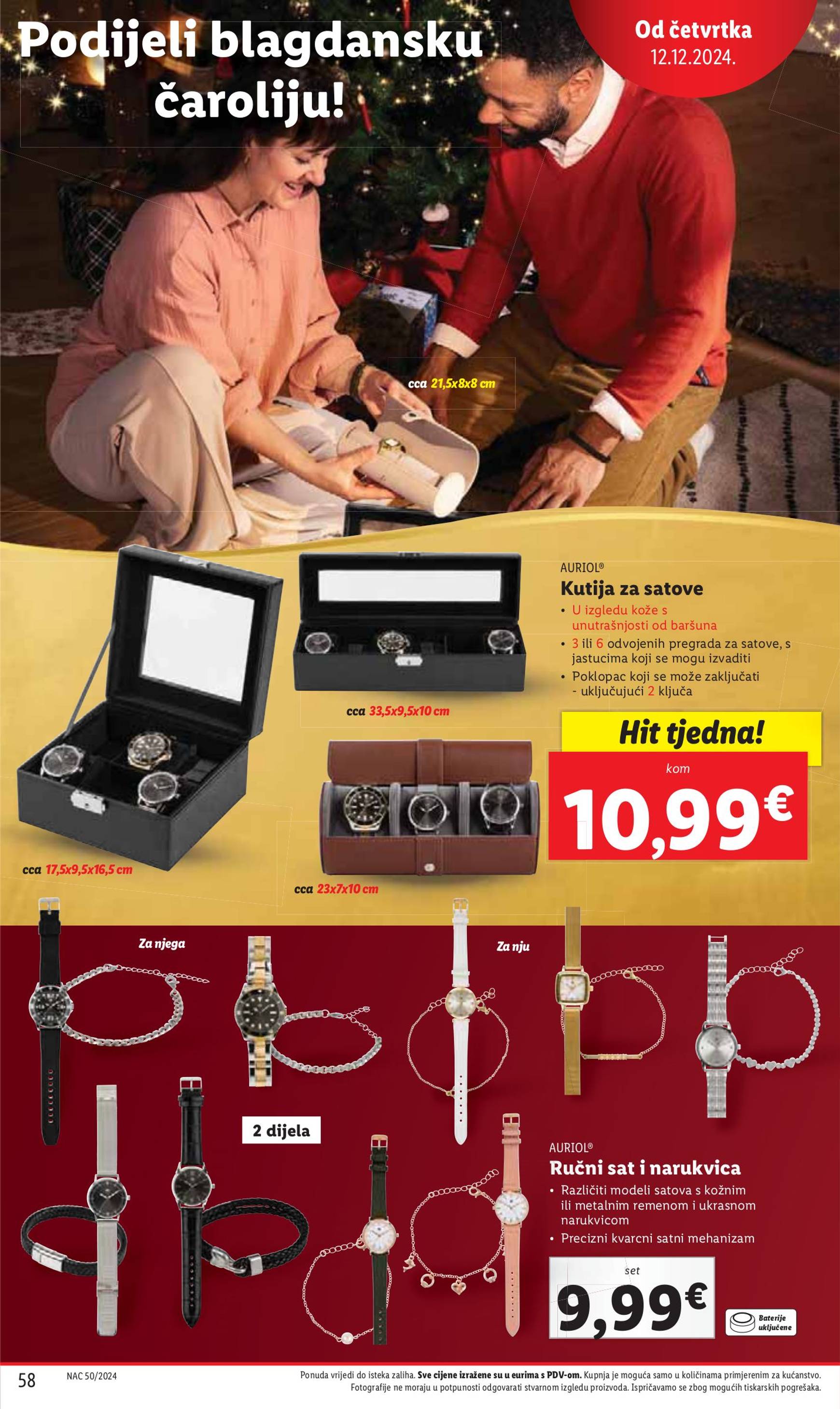 lidl - Lidl katalog vrijedi od 09.12. do 15.12. - page: 58