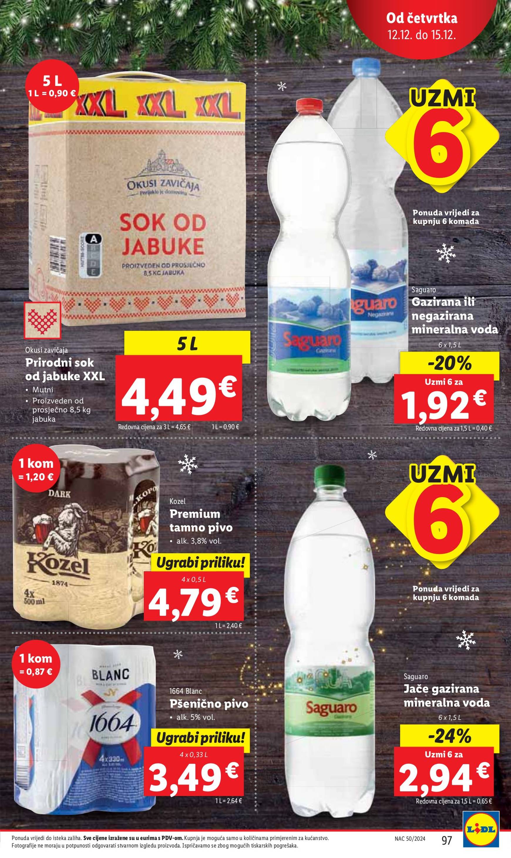 lidl - Lidl katalog vrijedi od 09.12. do 15.12. - page: 97