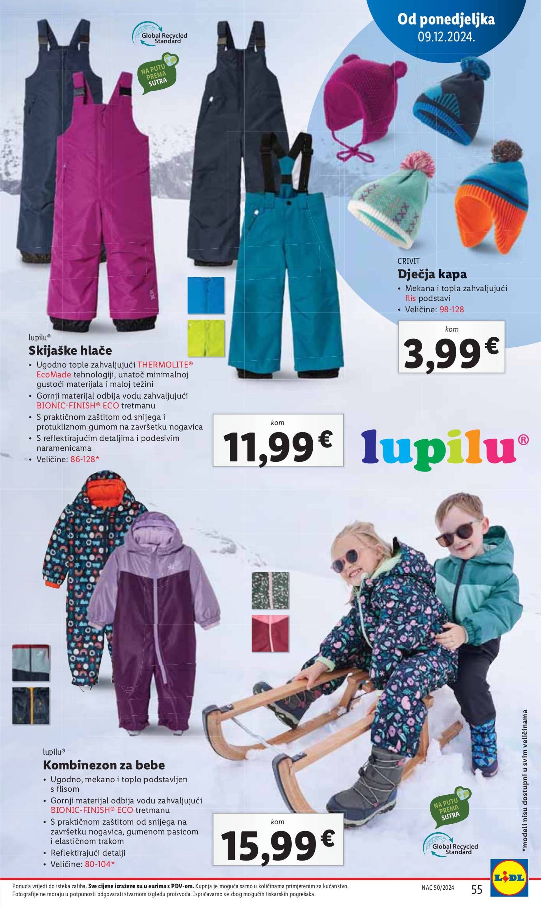 lidl - Lidl katalog vrijedi od 09.12. do 15.12. - page: 55