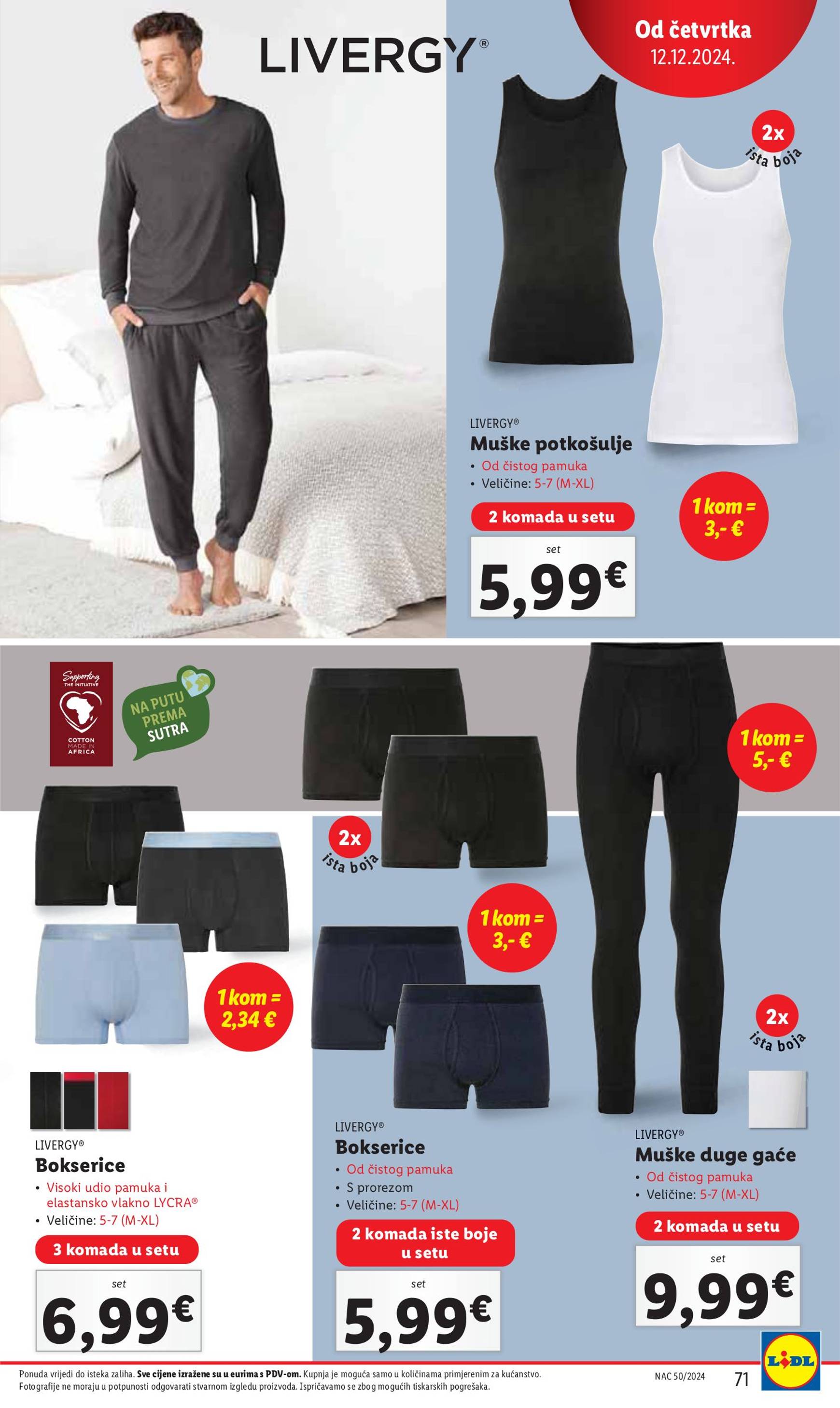 lidl - Lidl katalog vrijedi od 09.12. do 15.12. - page: 71