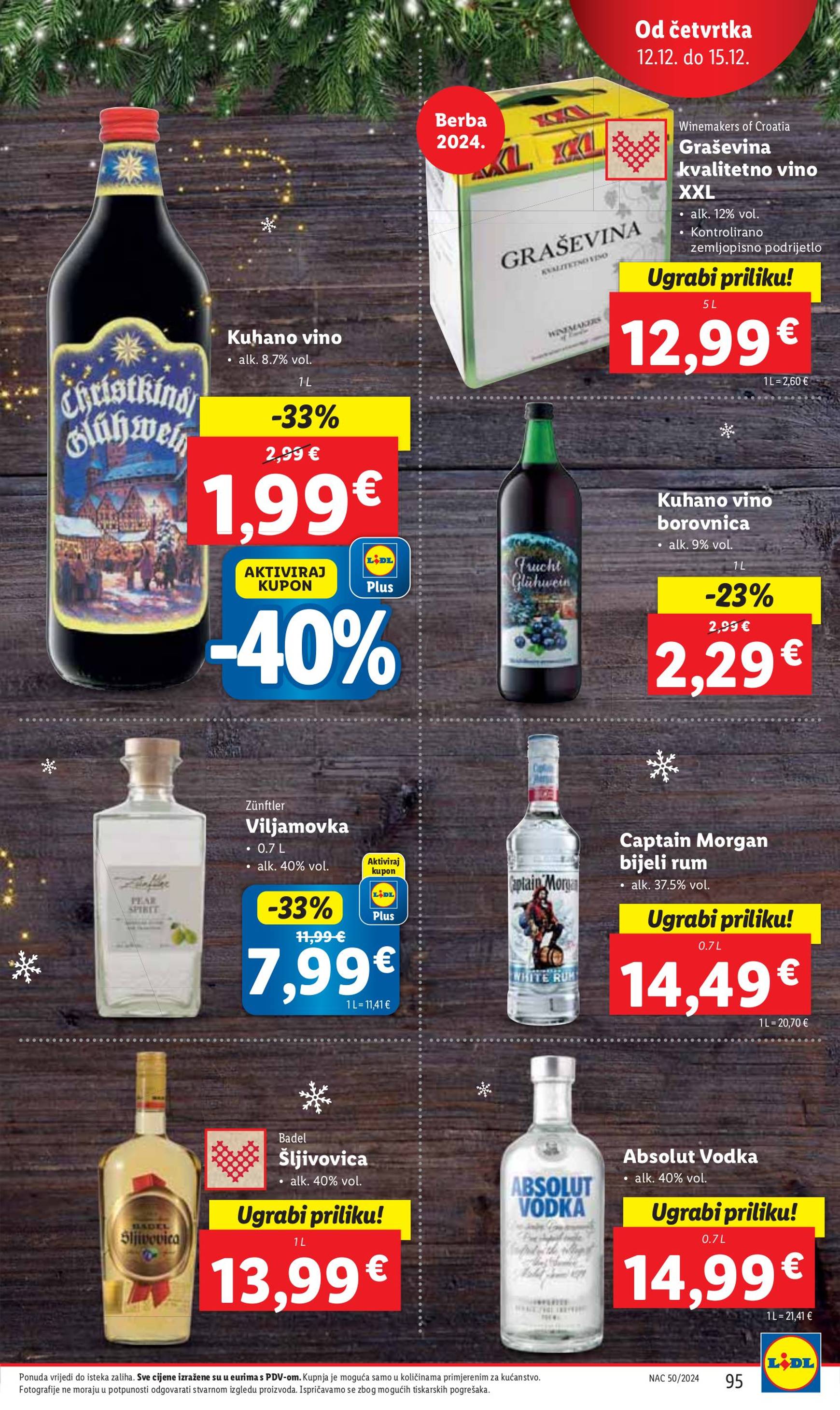 lidl - Lidl katalog vrijedi od 09.12. do 15.12. - page: 95