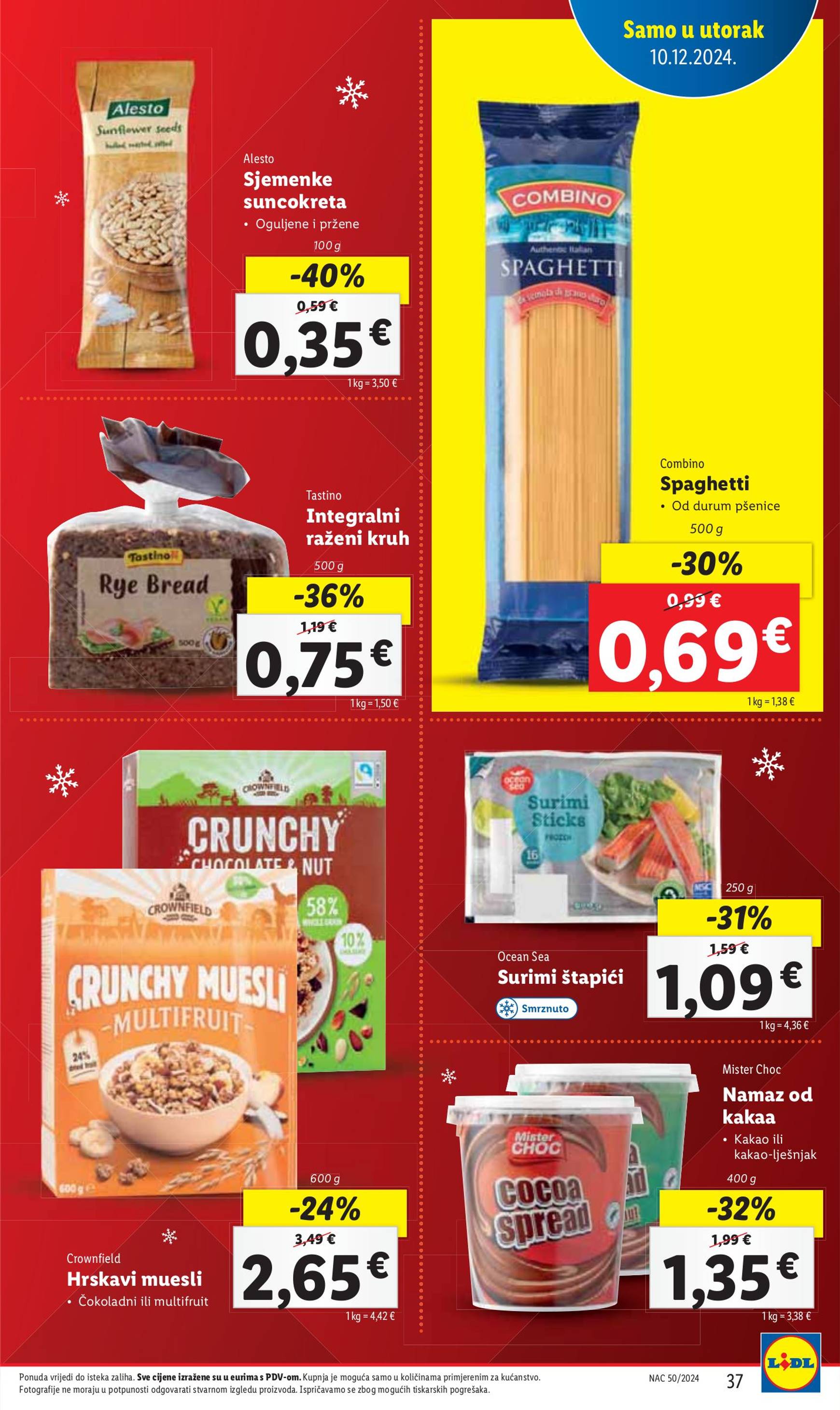 lidl - Lidl katalog vrijedi od 09.12. do 15.12. - page: 37