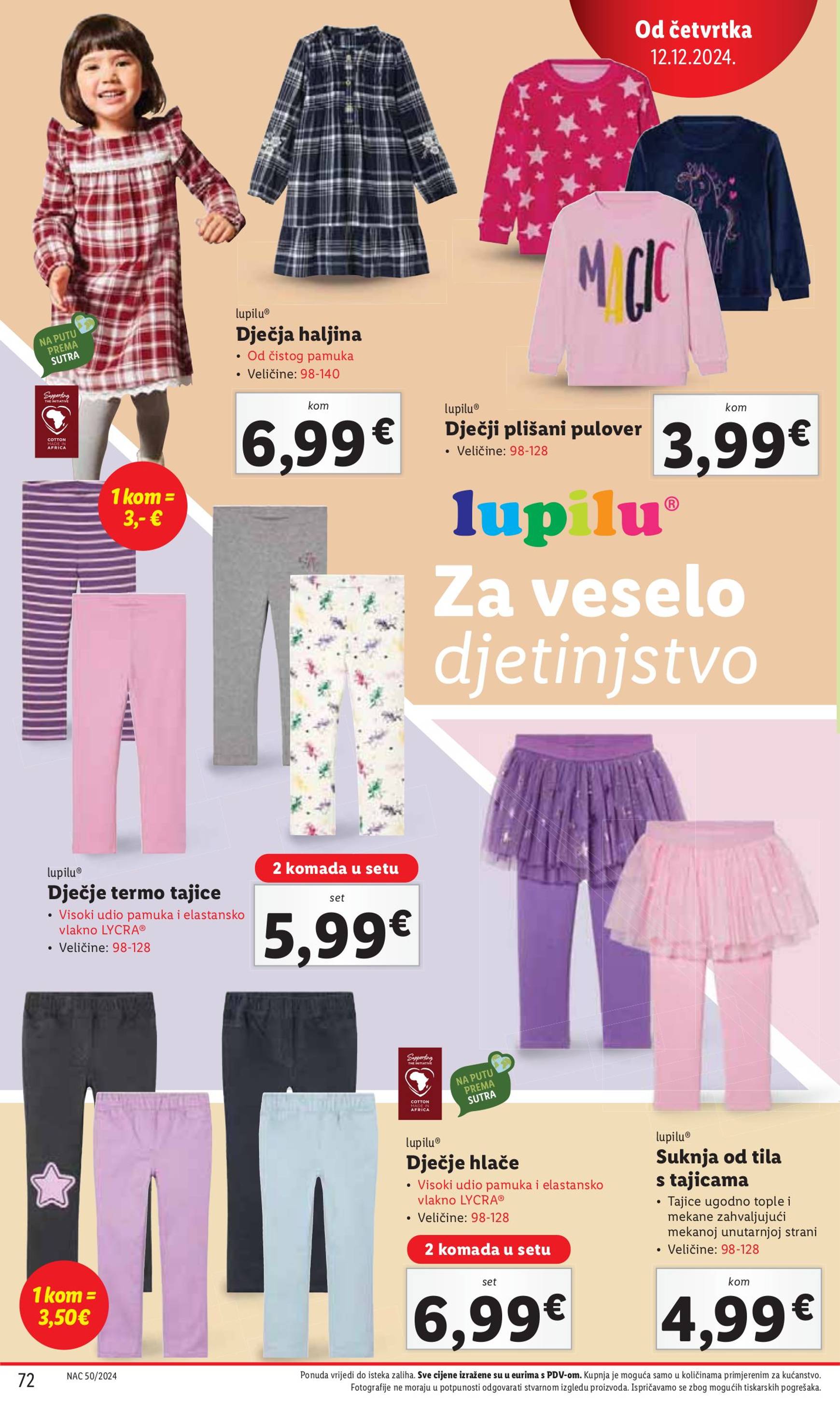 lidl - Lidl katalog vrijedi od 09.12. do 15.12. - page: 72