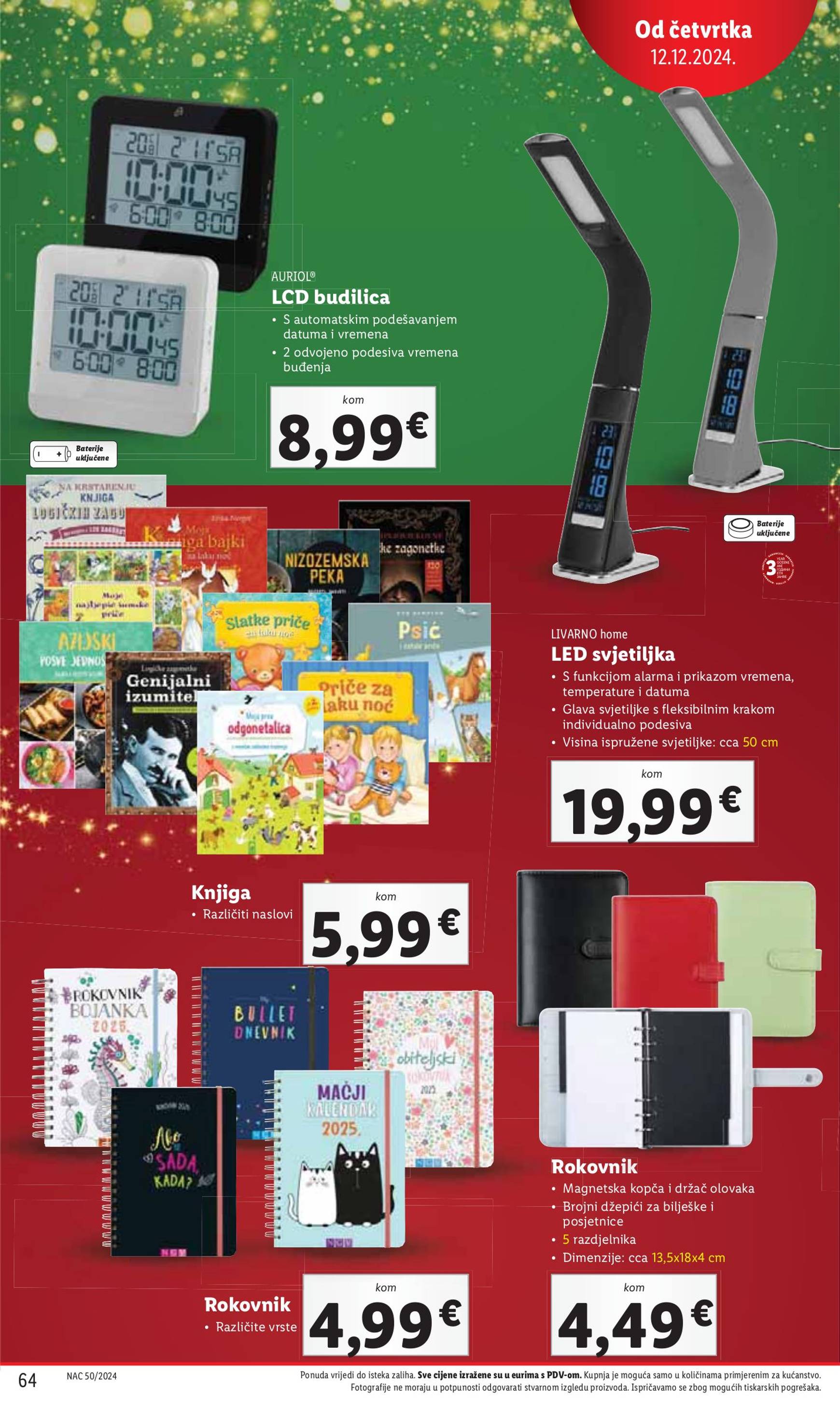 lidl - Lidl katalog vrijedi od 09.12. do 15.12. - page: 64