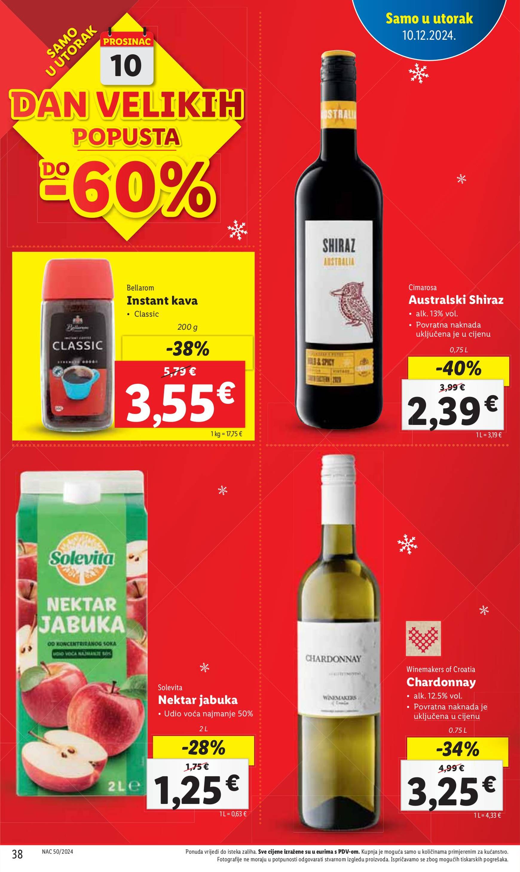 lidl - Lidl katalog vrijedi od 09.12. do 15.12. - page: 38