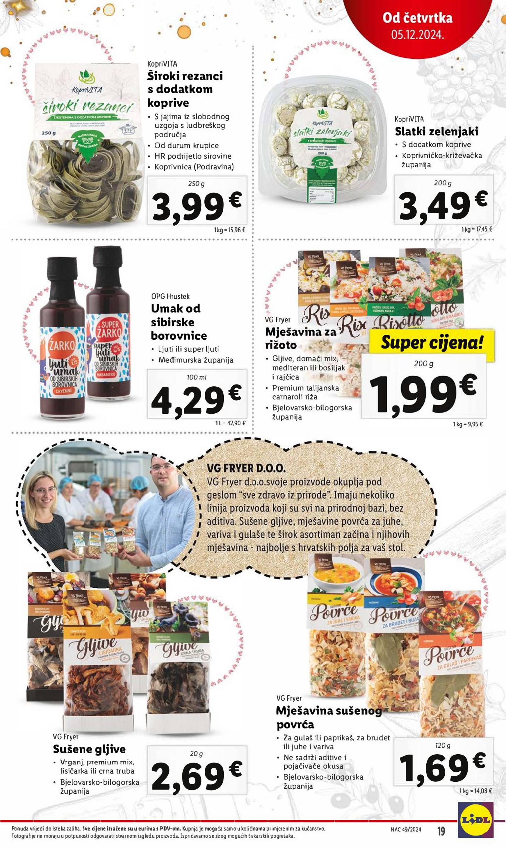 lidl - Lidl katalog vrijedi od 05.12. do 08.12. - page: 19