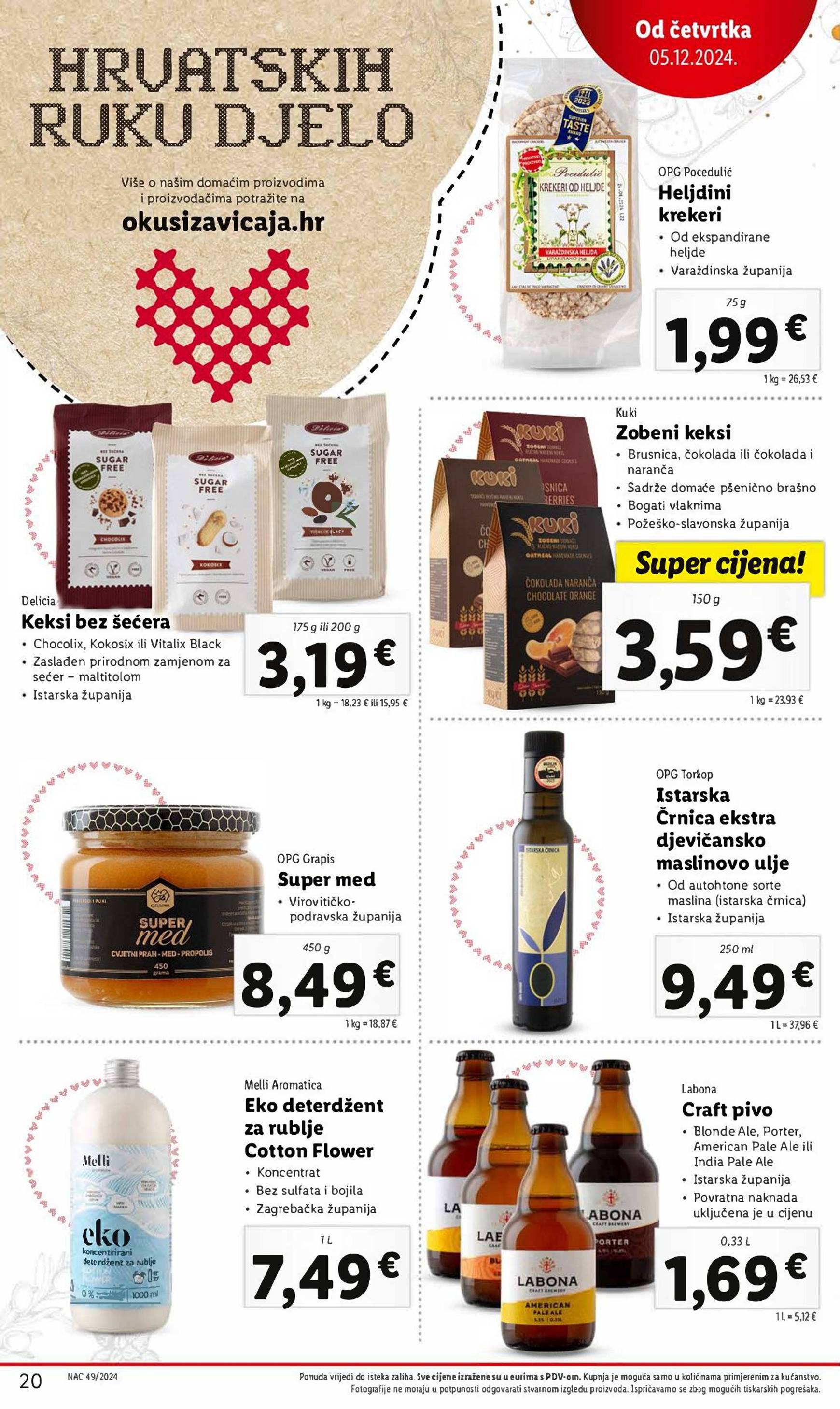 lidl - Lidl katalog vrijedi od 05.12. do 08.12. - page: 20