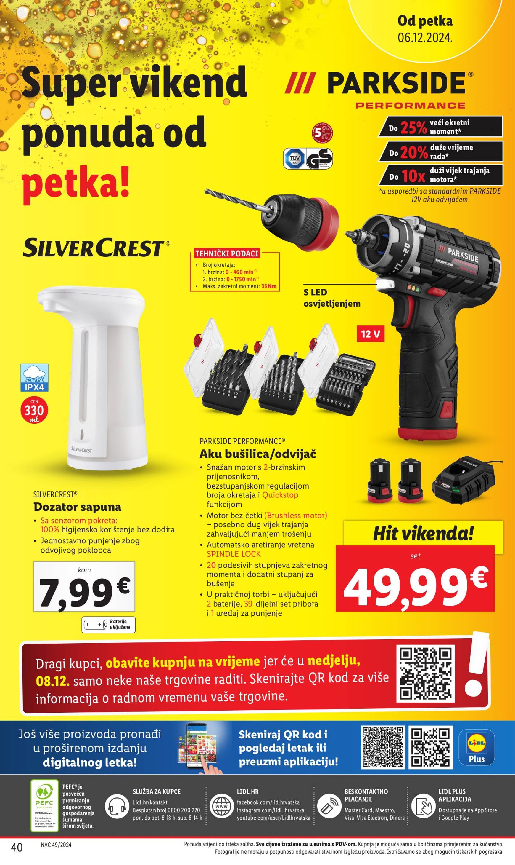 lidl - Lidl katalog vrijedi od 05.12. do 08.12. - page: 40