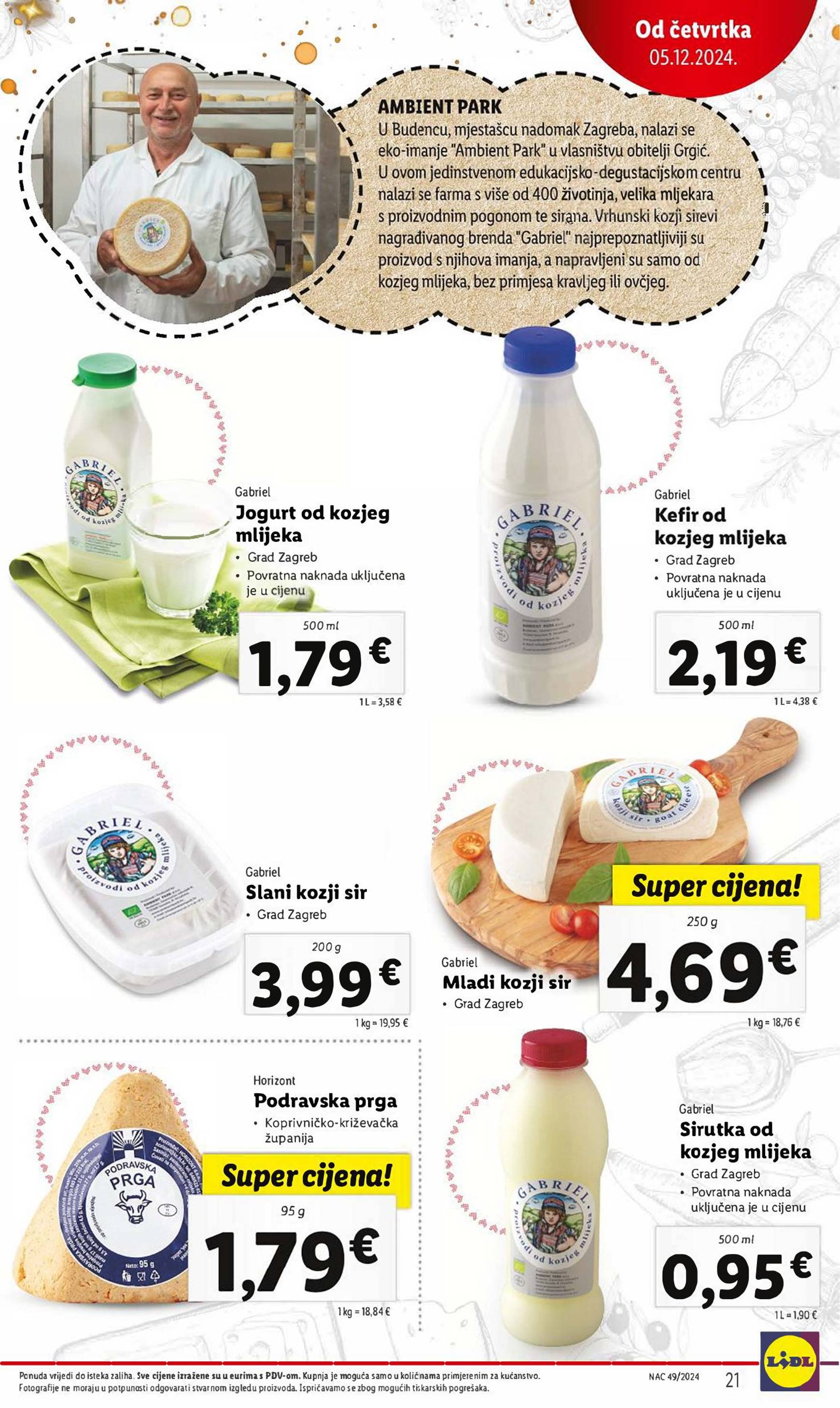 lidl - Lidl katalog vrijedi od 05.12. do 08.12. - page: 21