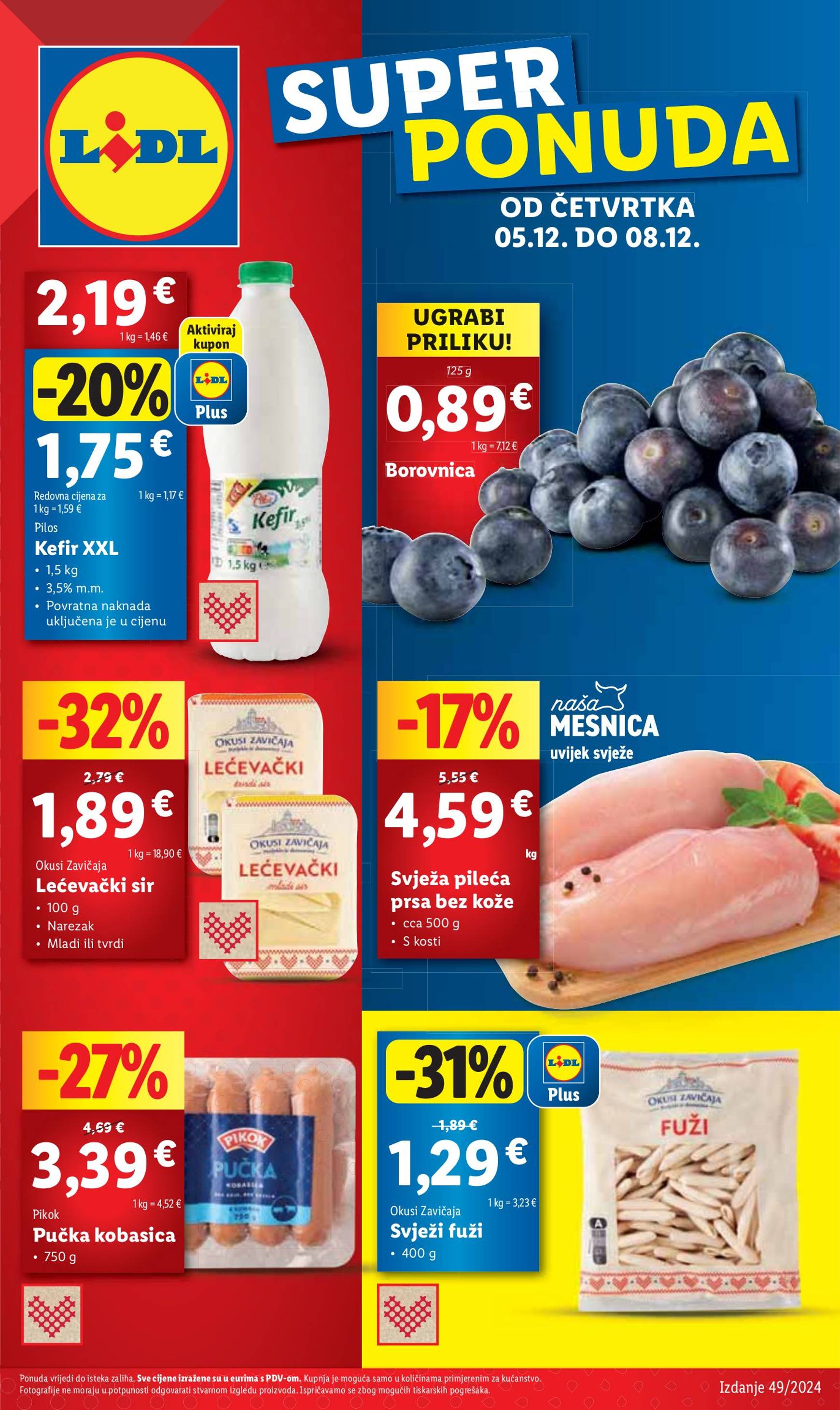 lidl - Lidl katalog vrijedi od 05.12. do 08.12.