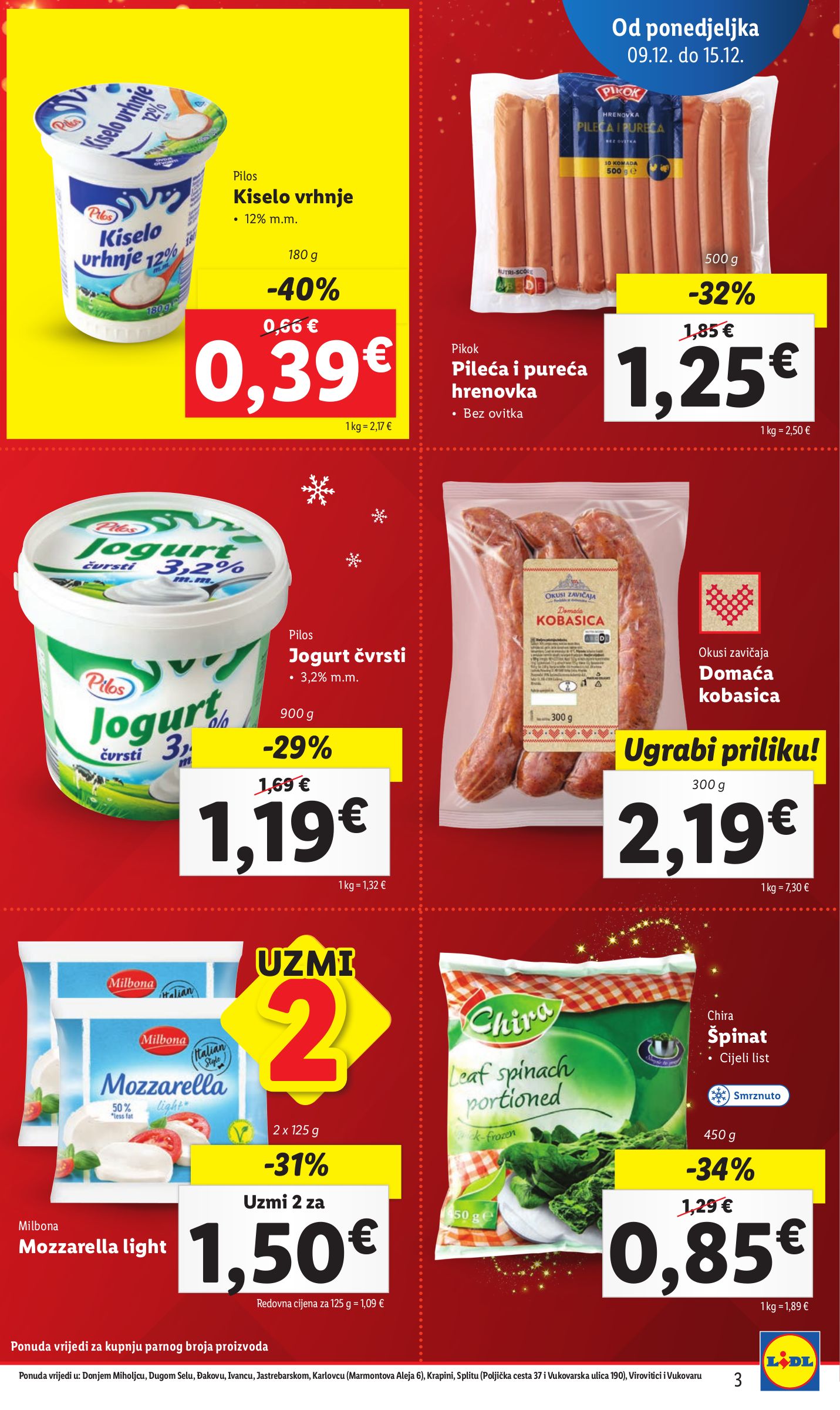 lidl - Lidl - Super Ponuda katalog vrijedi od 09.12. do 15.12. - page: 3