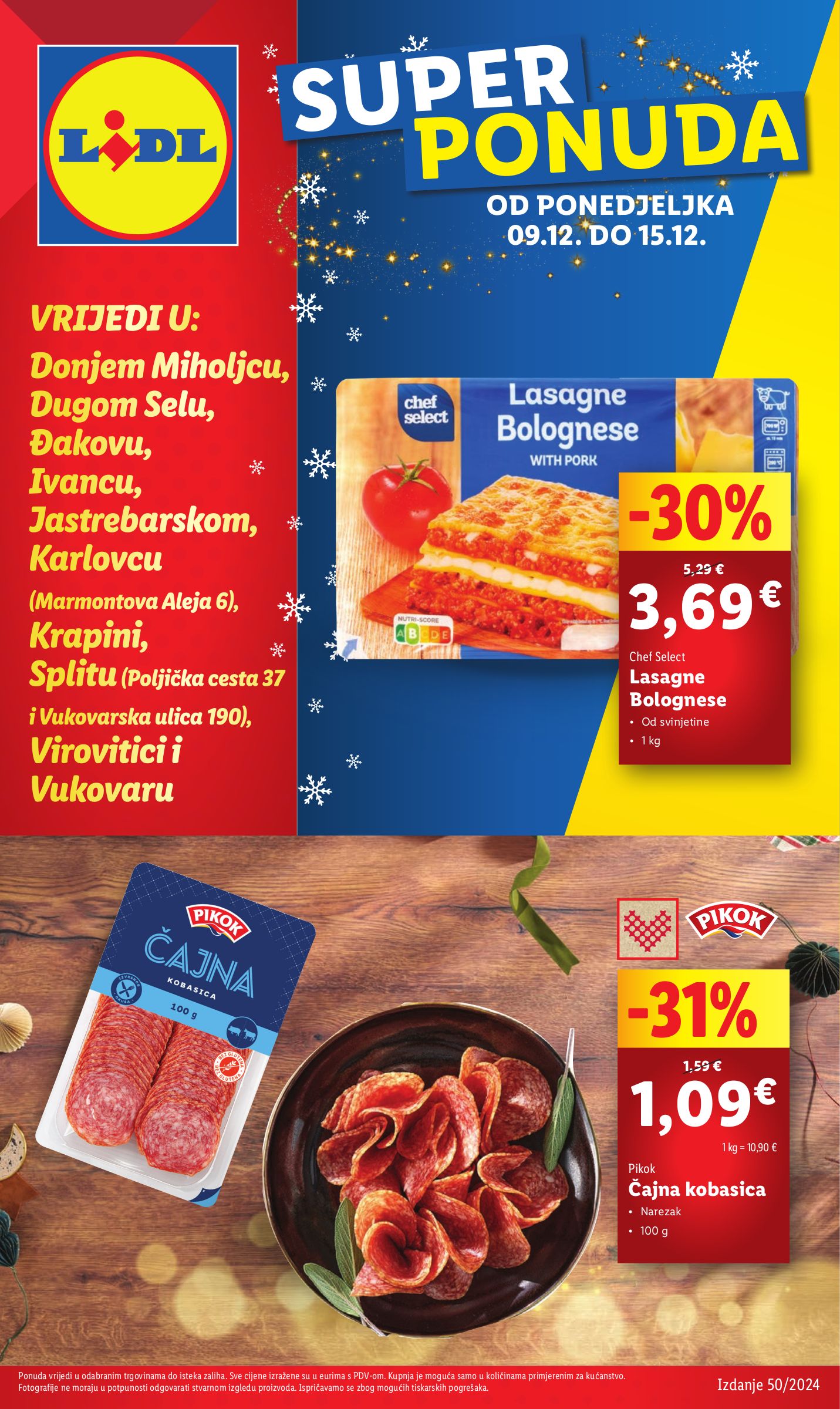 lidl - Lidl - Super Ponuda katalog vrijedi od 09.12. do 15.12.