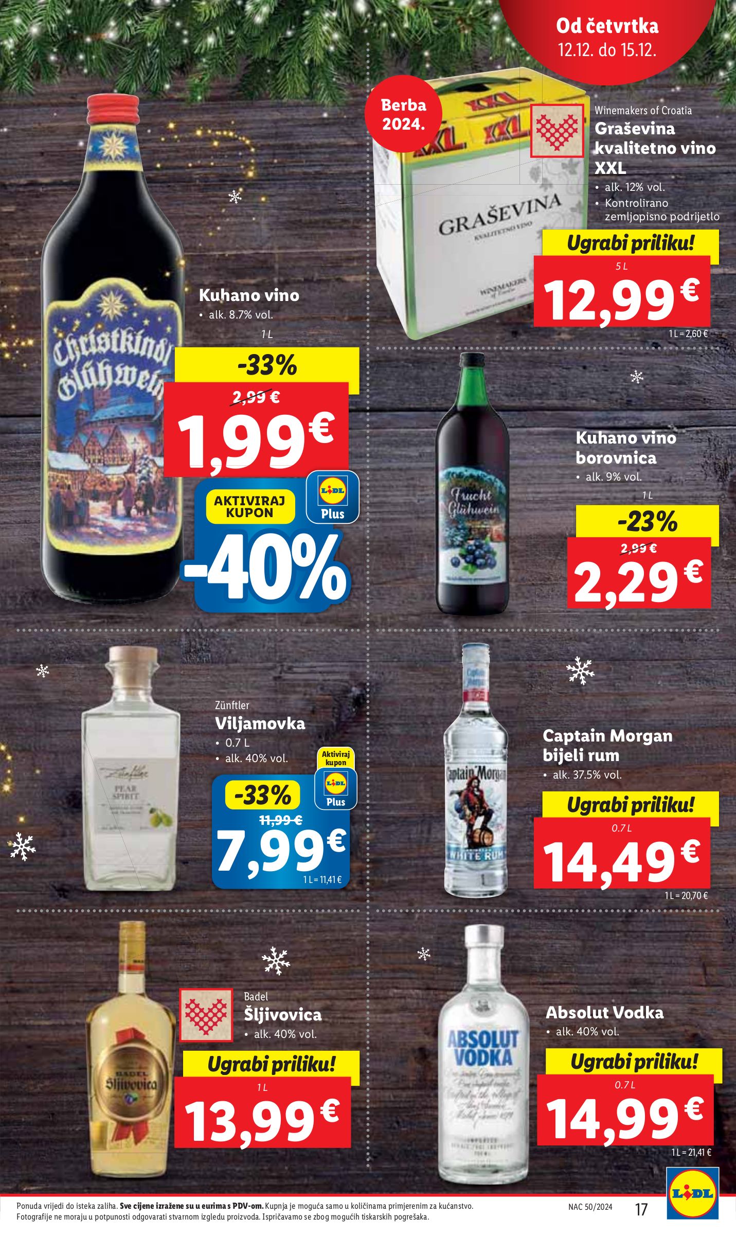 lidl - Lidl katalog vrijedi od 12.12. do 15.12. - page: 17