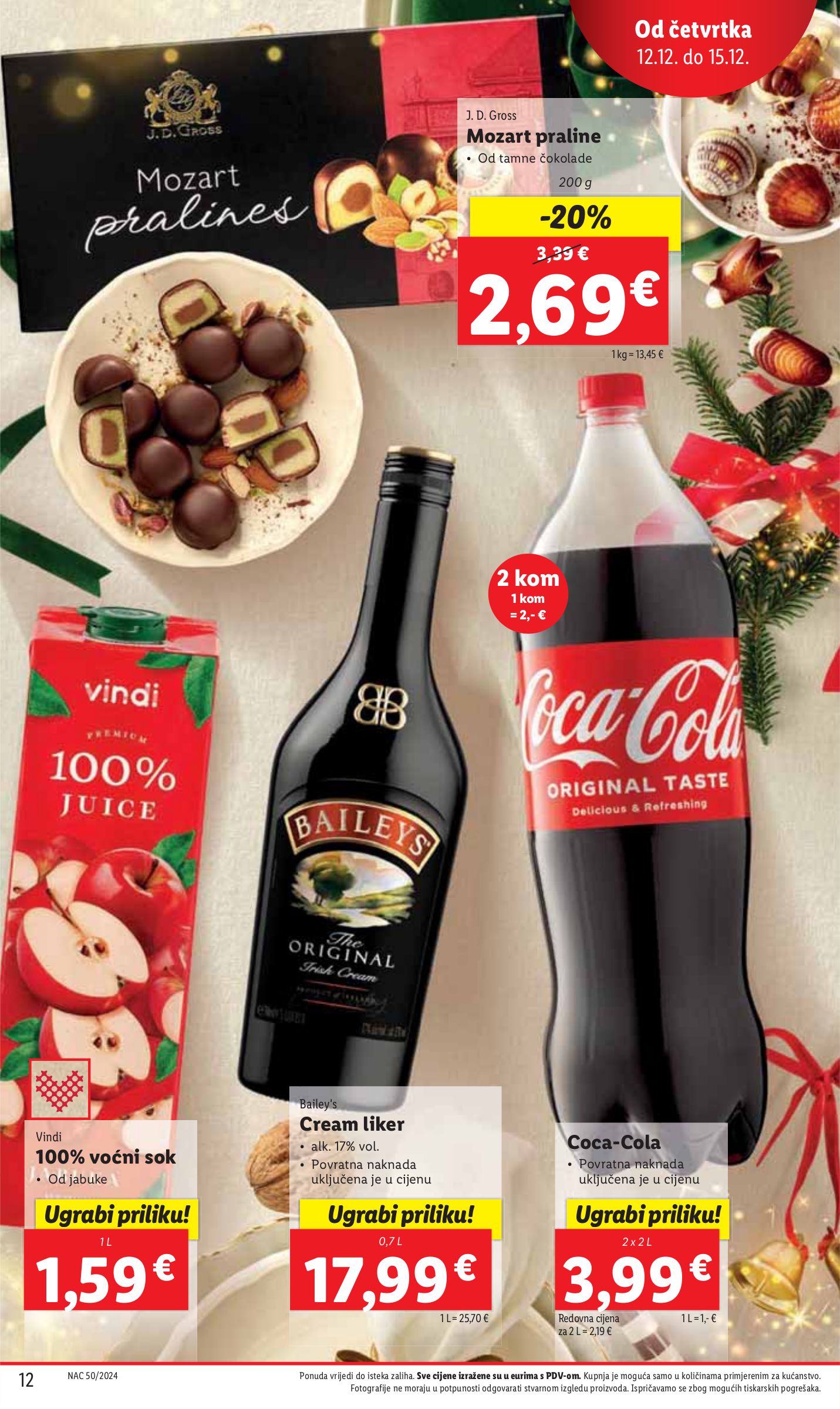 lidl - Lidl katalog vrijedi od 12.12. do 15.12. - page: 12