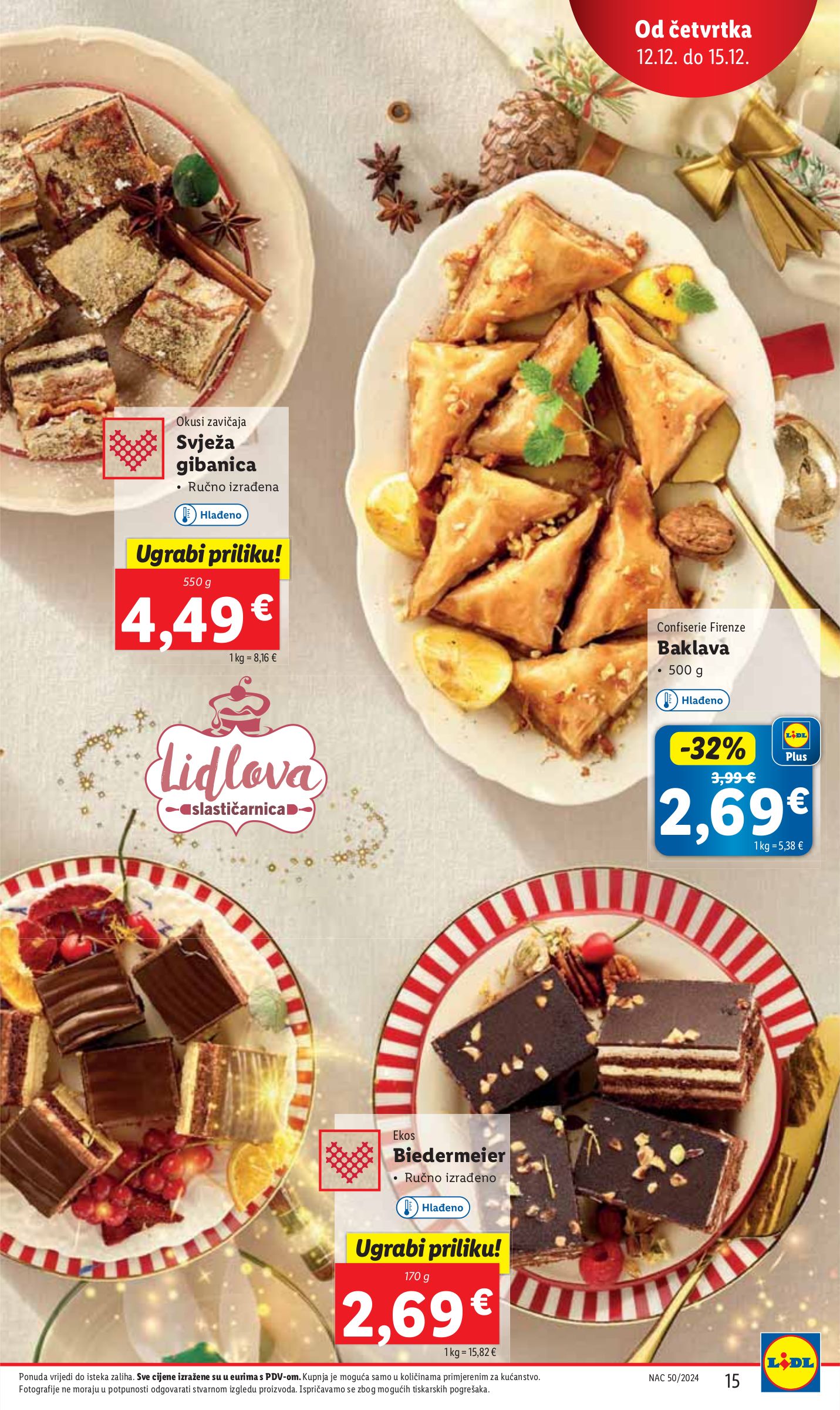 lidl - Lidl katalog vrijedi od 12.12. do 15.12. - page: 15