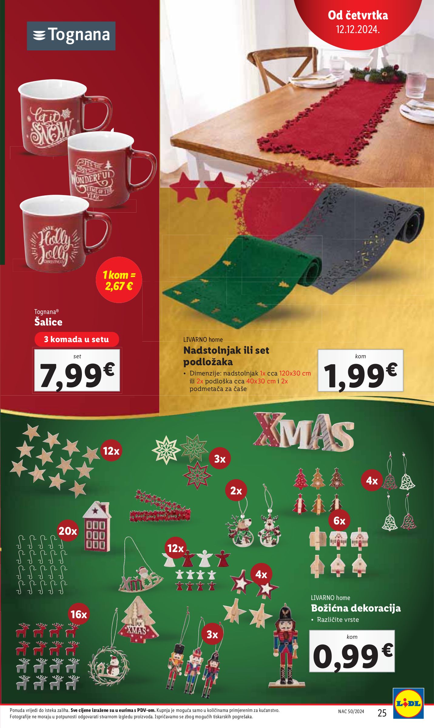 lidl - Lidl katalog vrijedi od 12.12. do 15.12. - page: 25